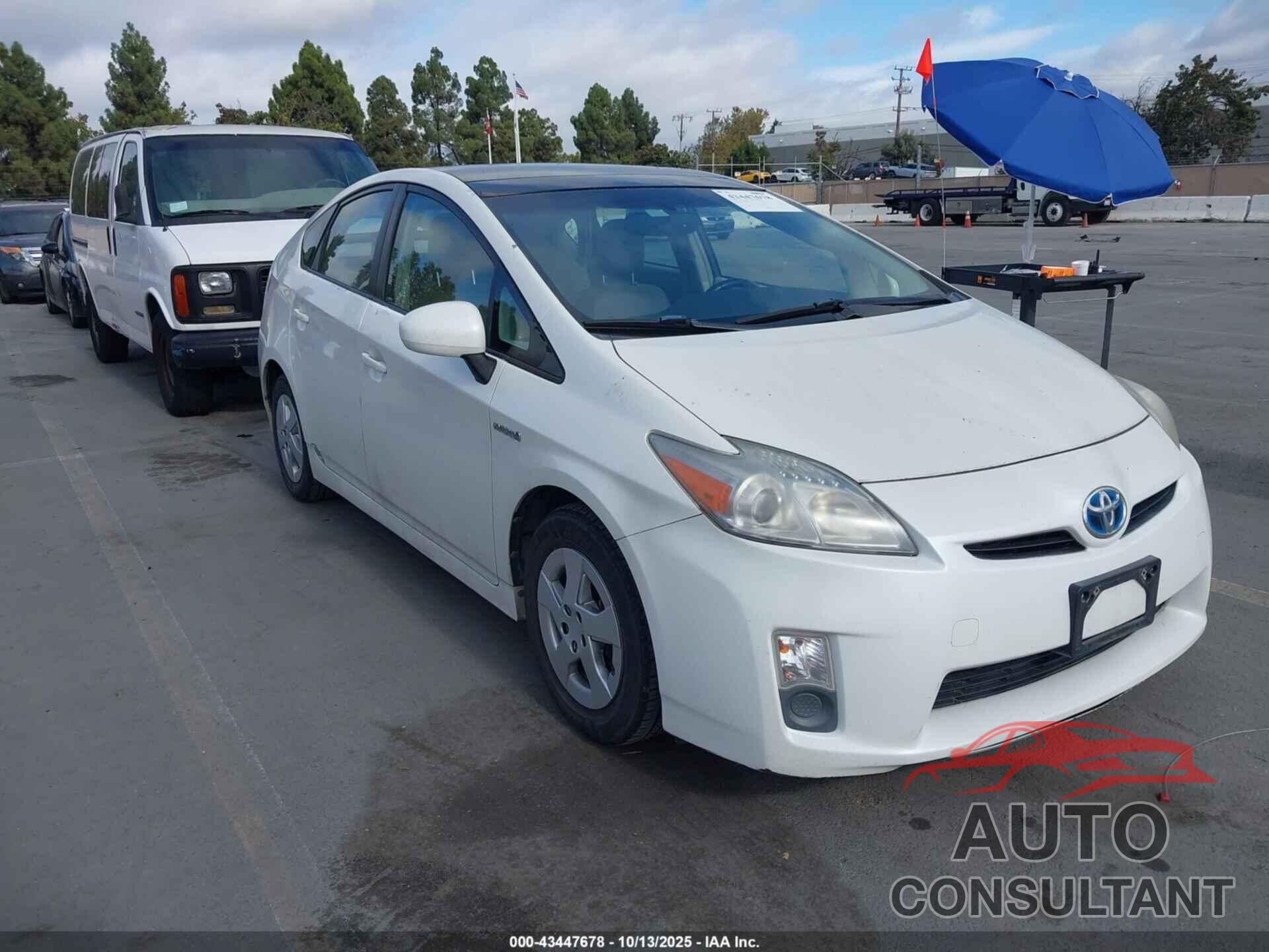 TOYOTA PRIUS 2010 - JTDKN3DU9A0039518