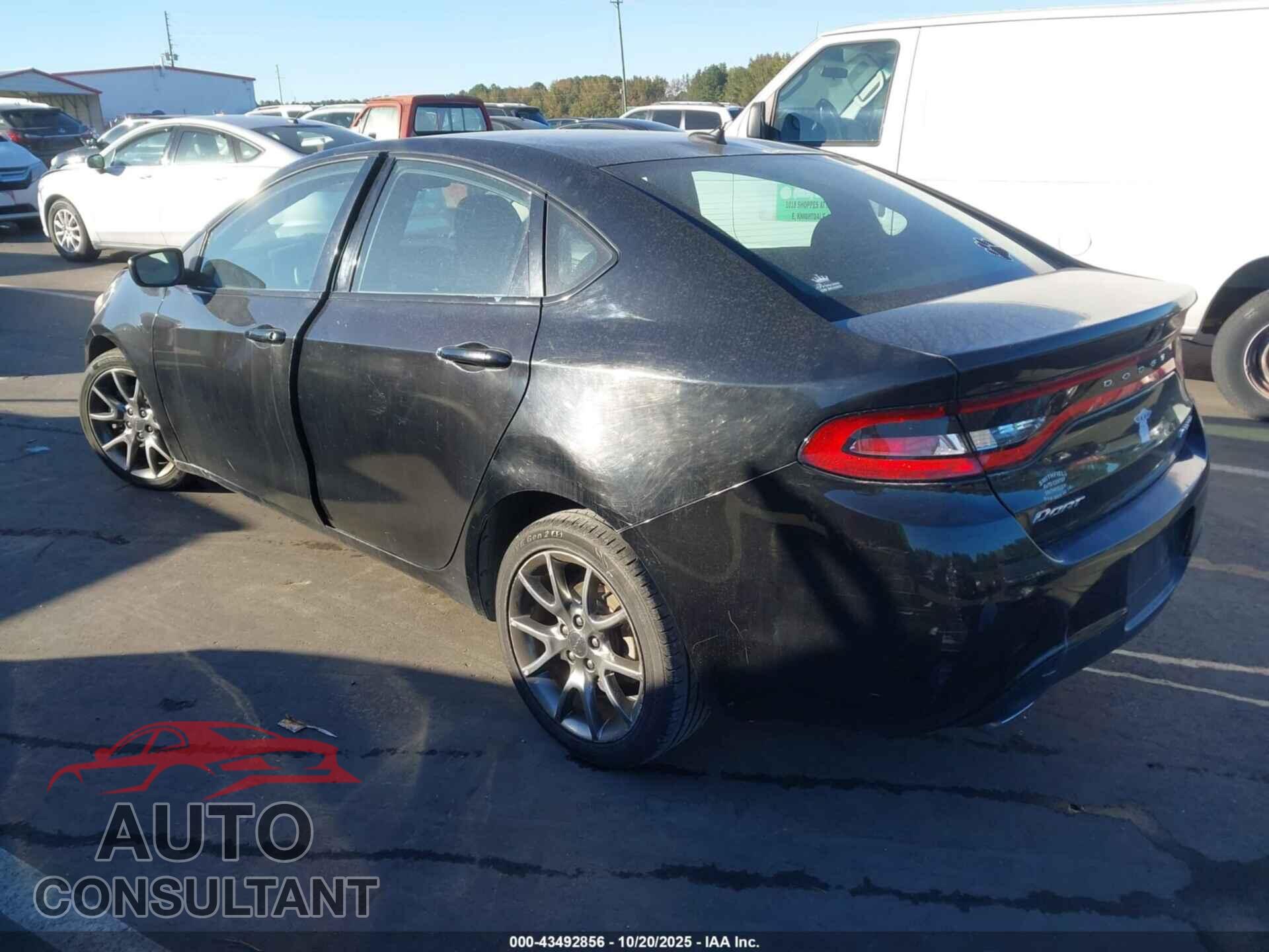 DODGE DART 2013 - 1C3CDFBA4DD339230
