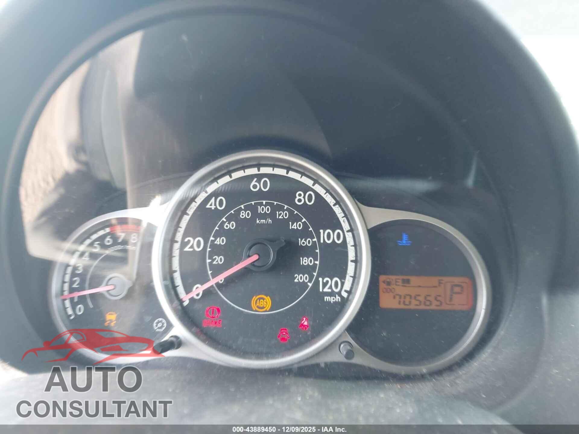 MAZDA MAZDA2 2012 - JM1DE1KY7C0144449