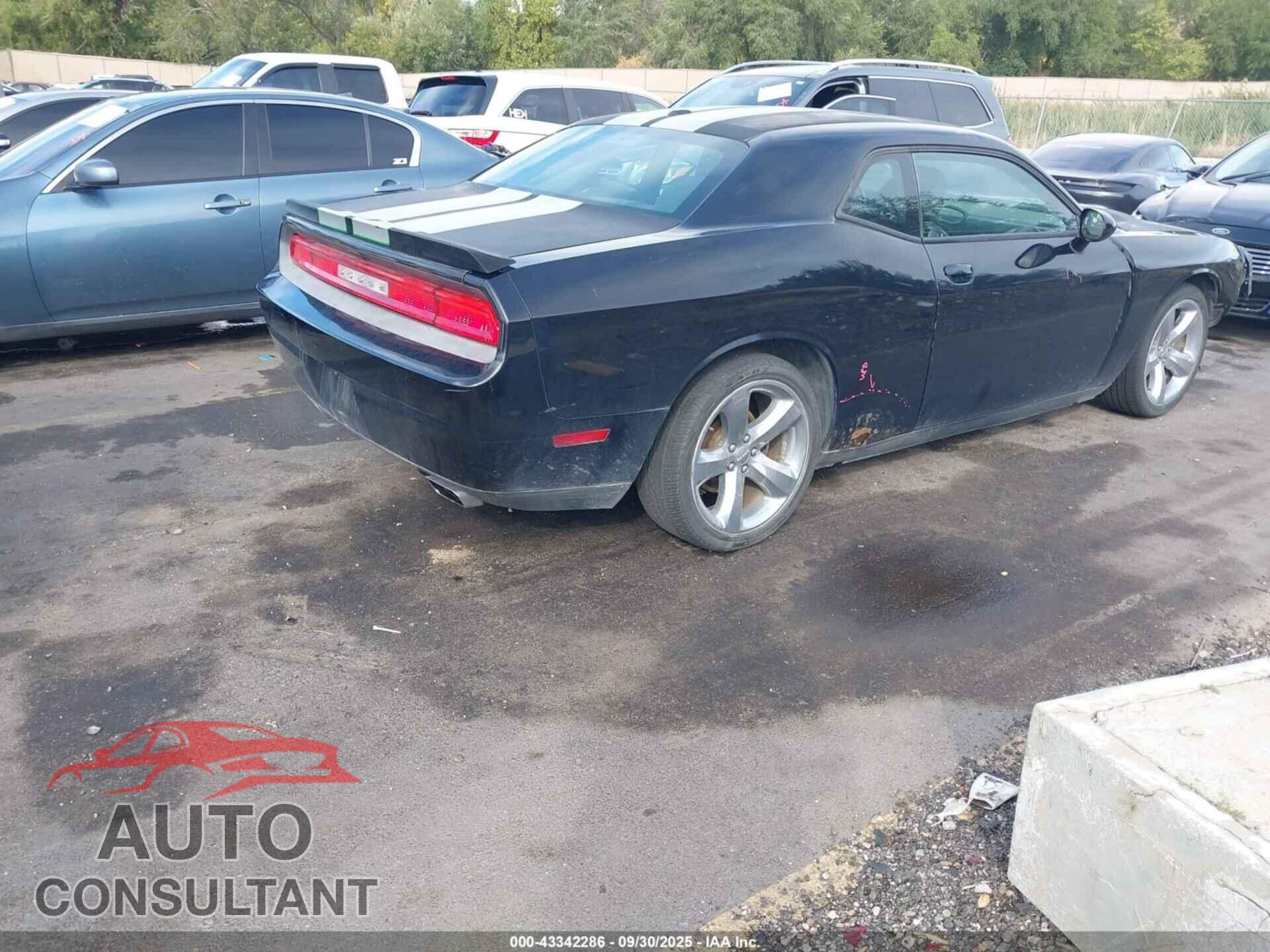 DODGE CHALLENGER 2012 - 2C3CDYAG7CH291094