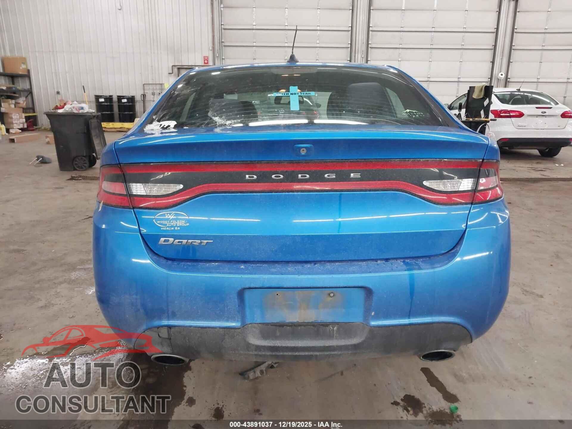 DODGE DART 2015 - 1C3CDFBB6FD224270