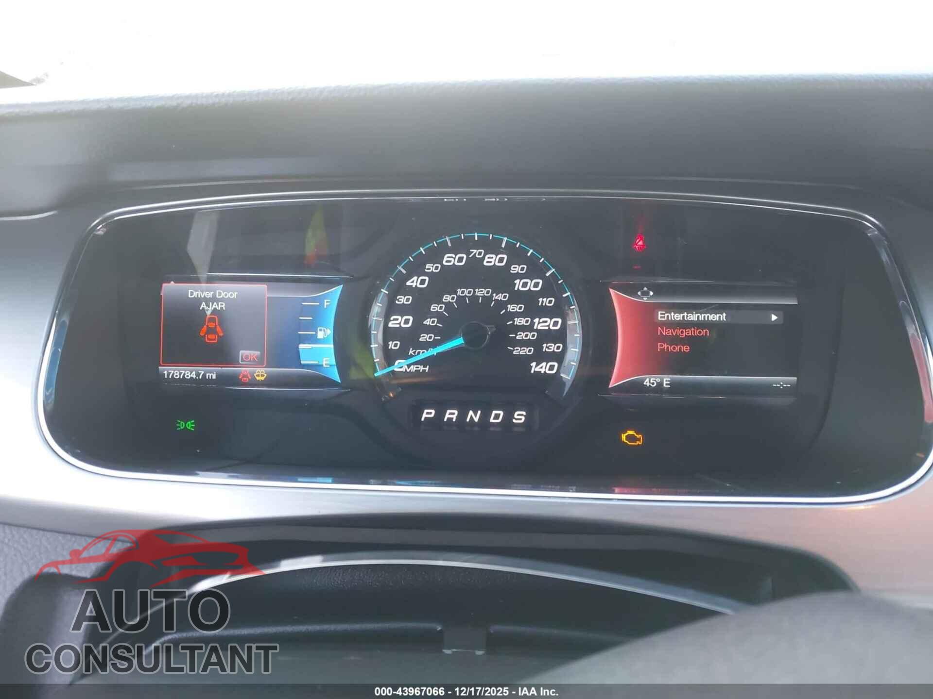 FORD TAURUS 2014 - 1EAHP2E93EG109638