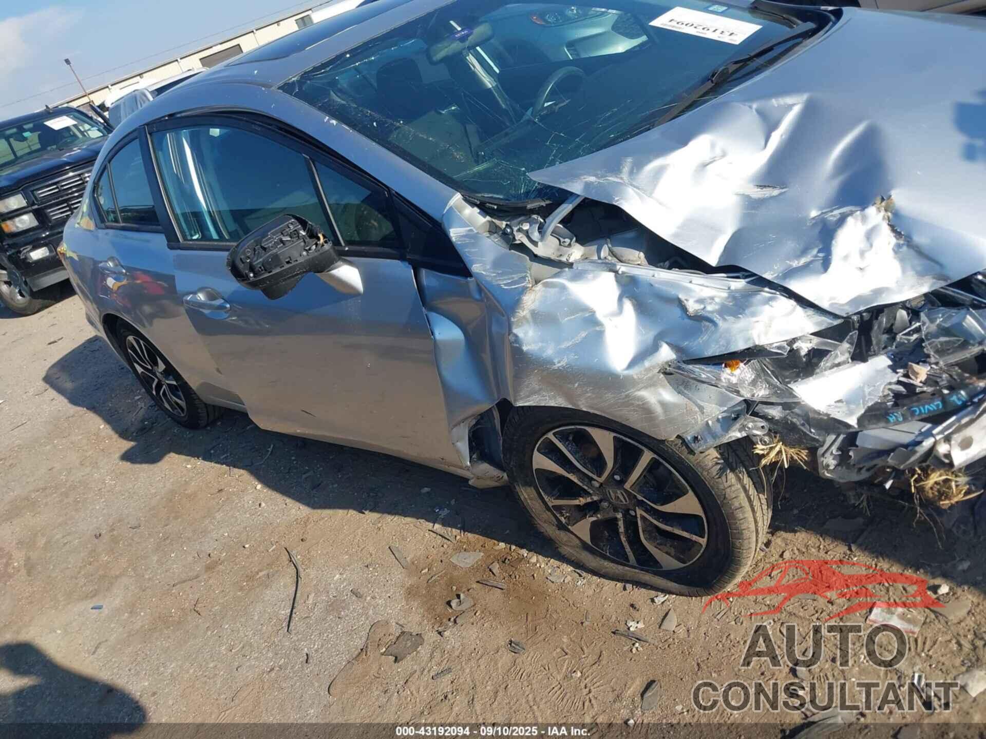 HONDA CIVIC 2015 - 19XFB2F85FE113598