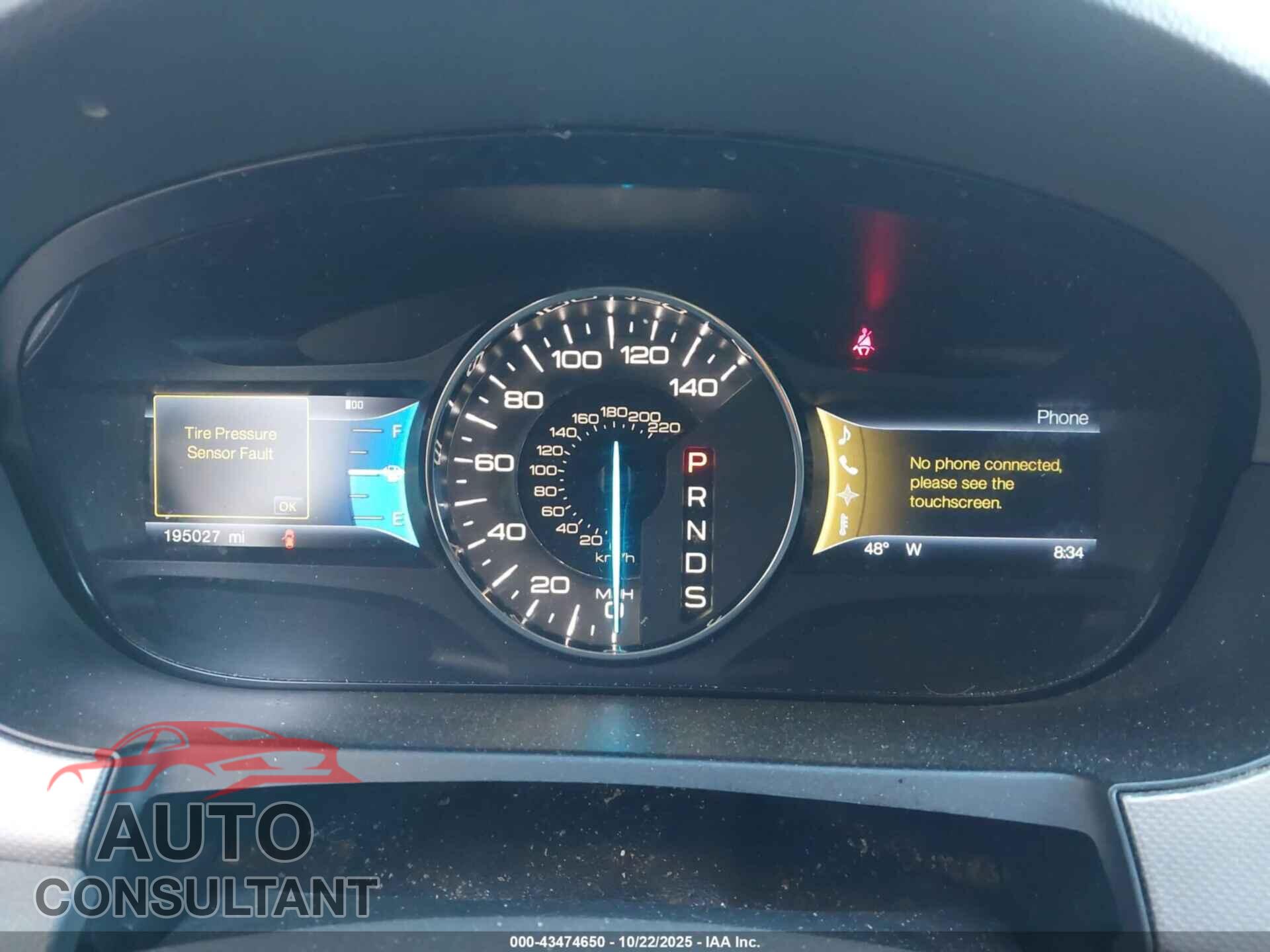 FORD EDGE 2013 - 2FMDK3JC7DBE30629