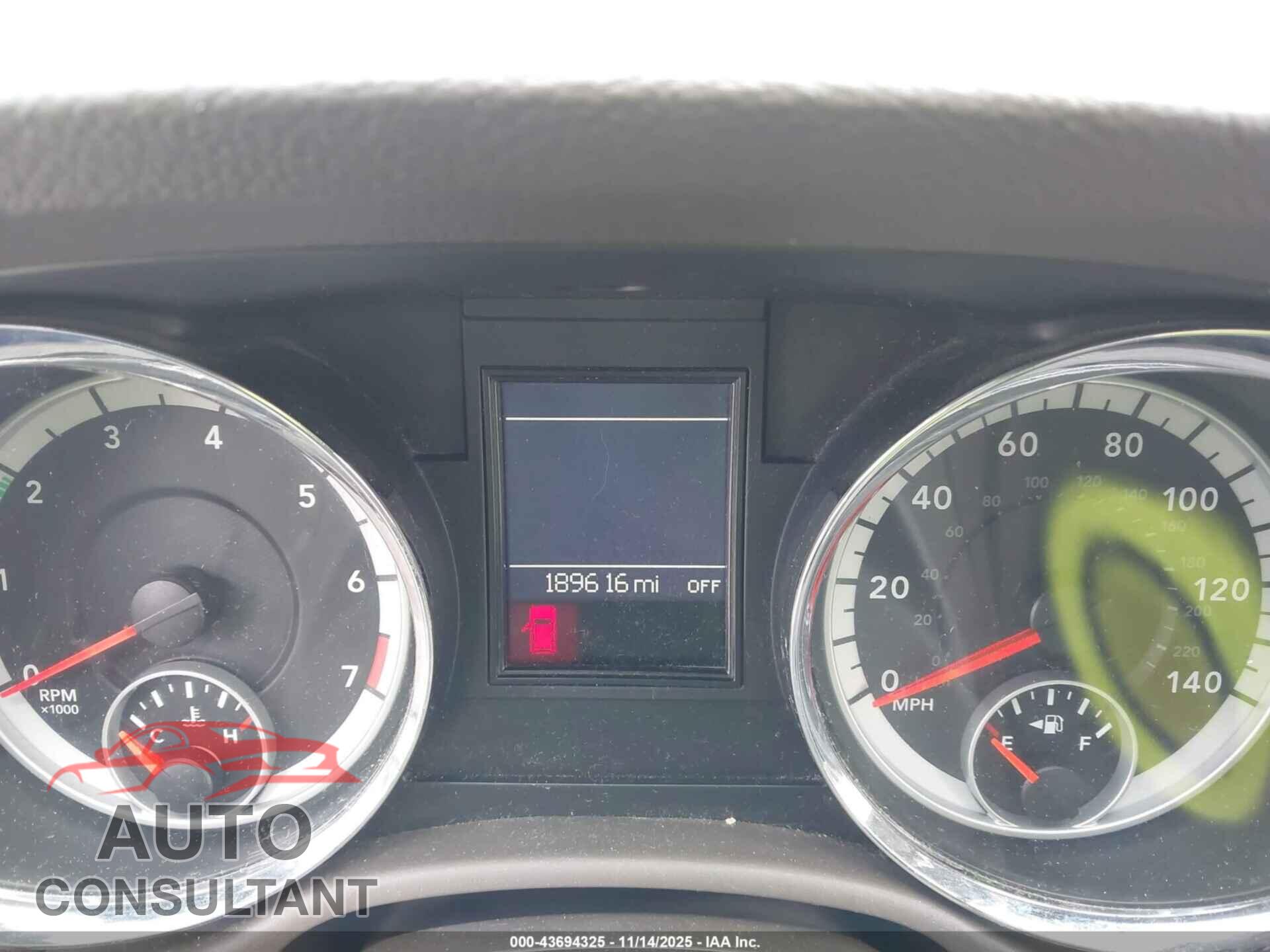 DODGE DURANGO 2013 - 1C4RDJAG2DC696359