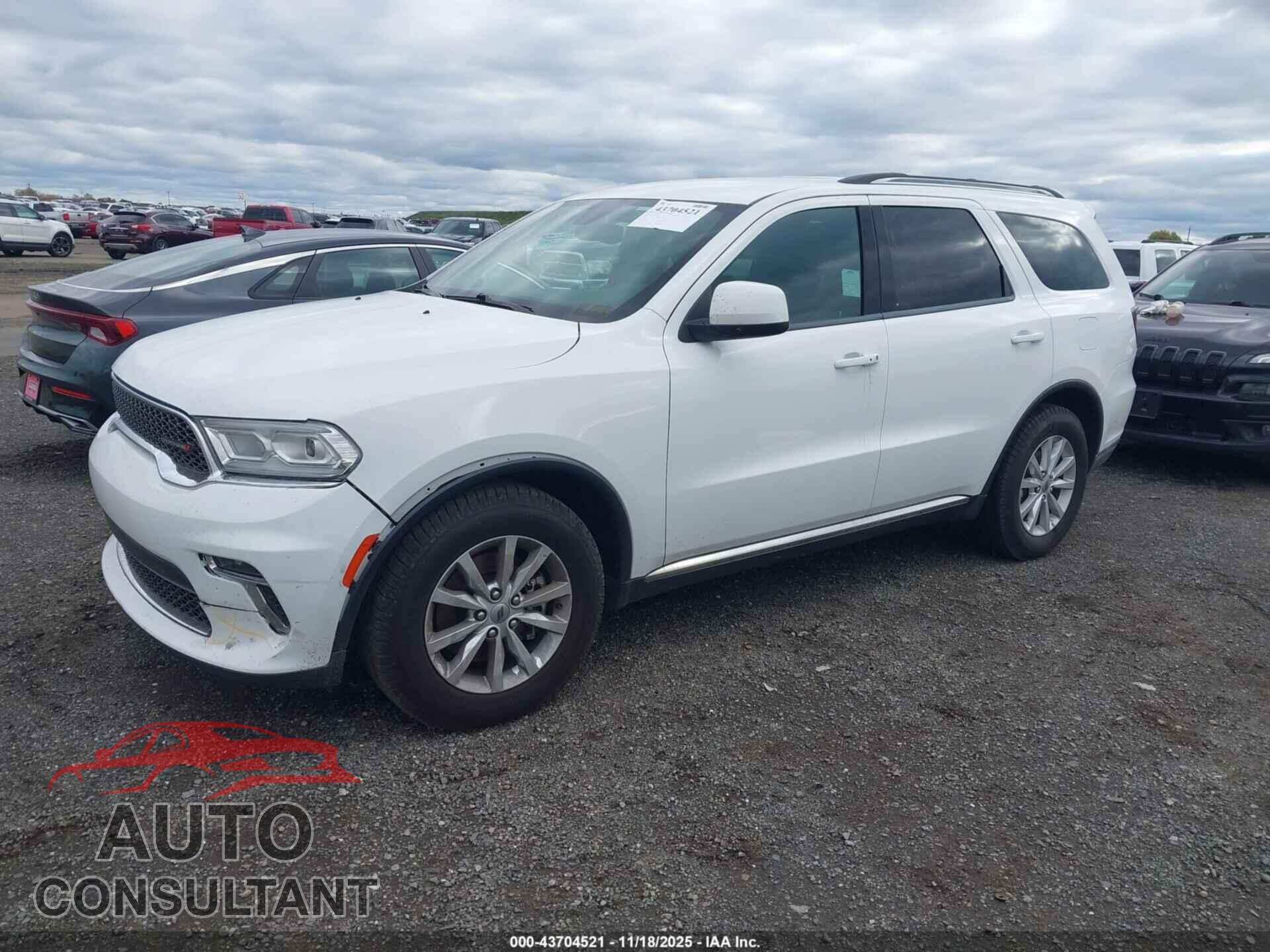 DODGE DURANGO 2022 - 1C4RDHAG3NC226352