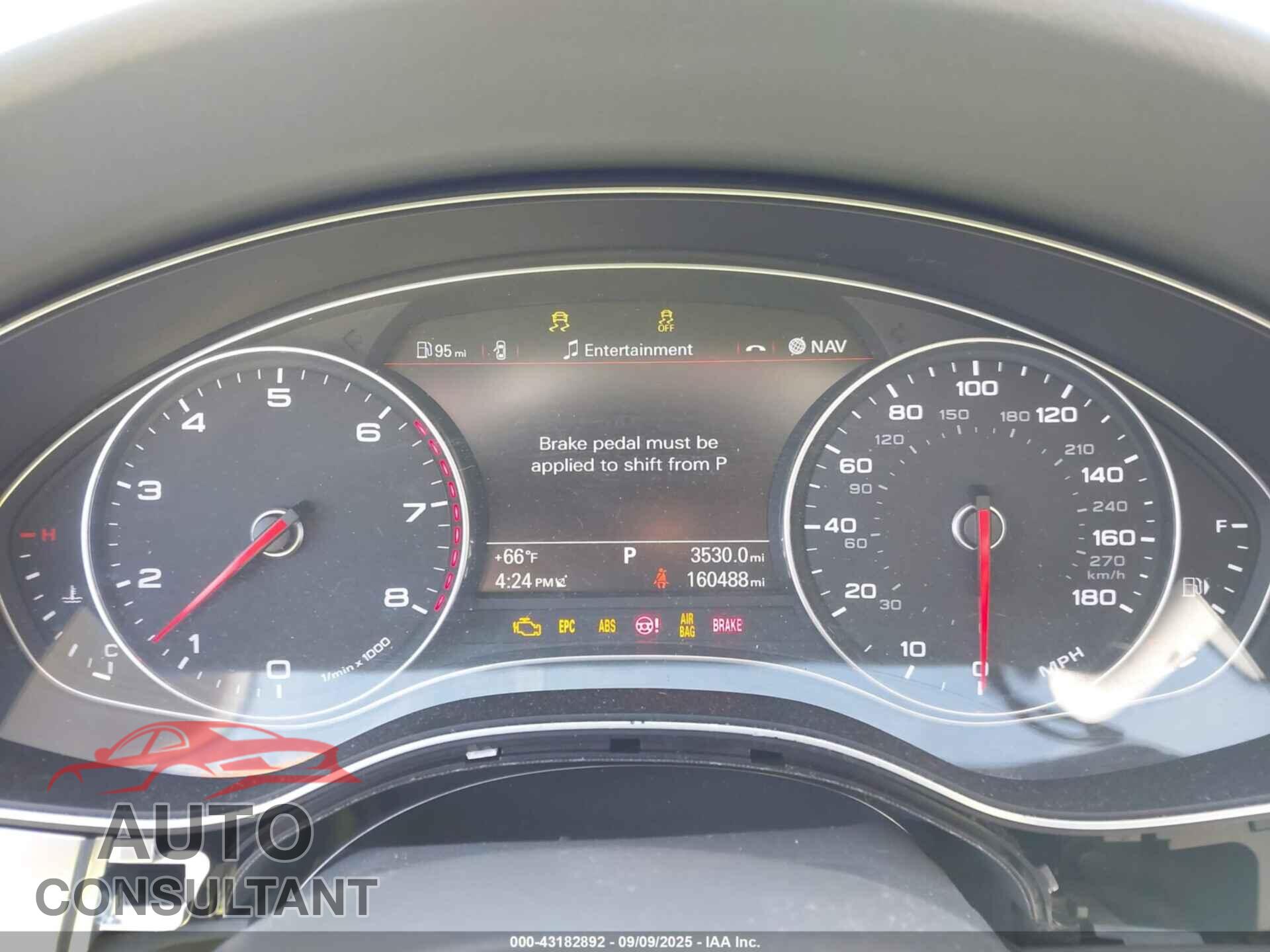 AUDI A6 2014 - WAUGFAFC7EN062894