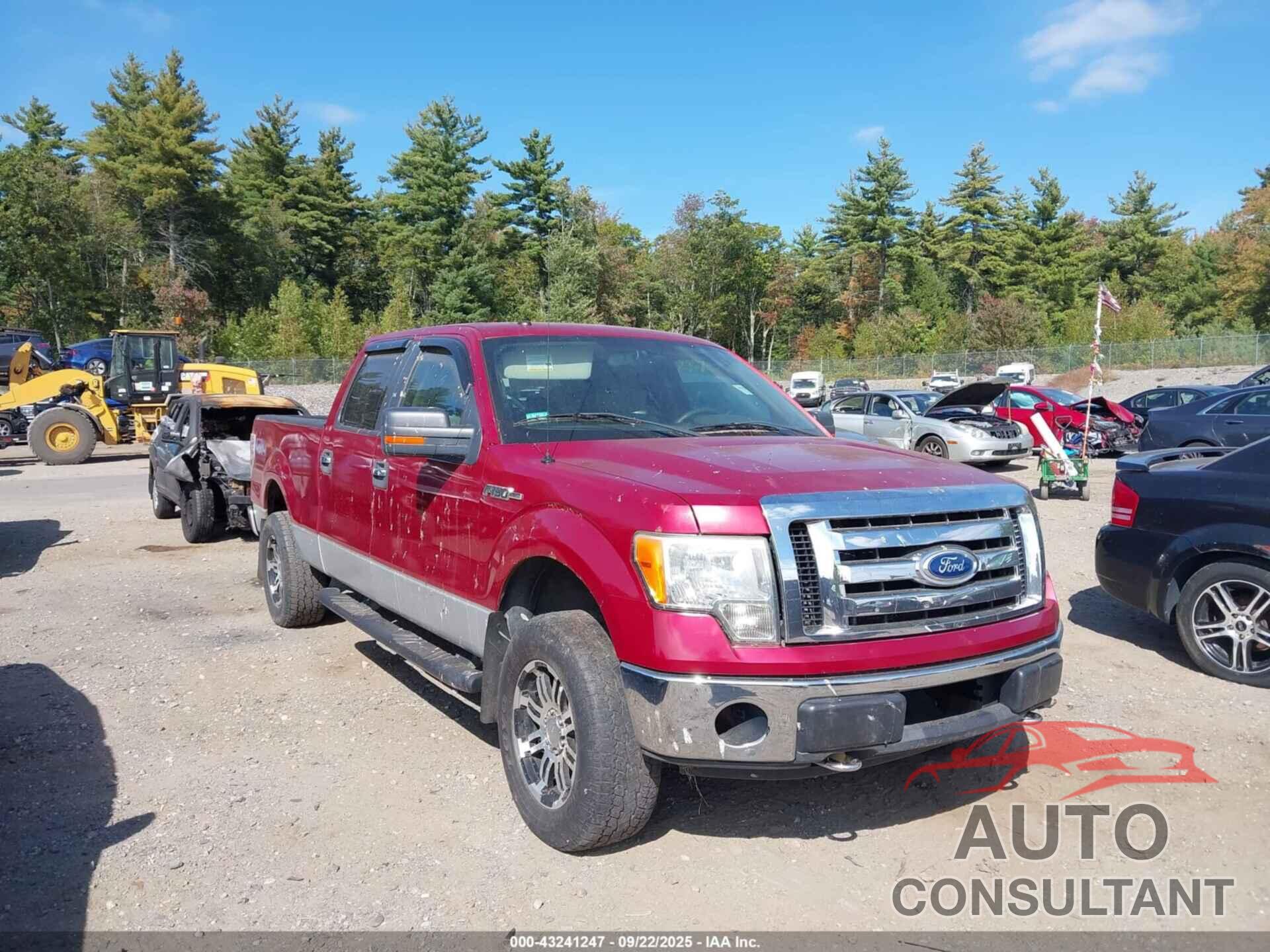 FORD F-150 2009 - 1FTPW14V89FA10892