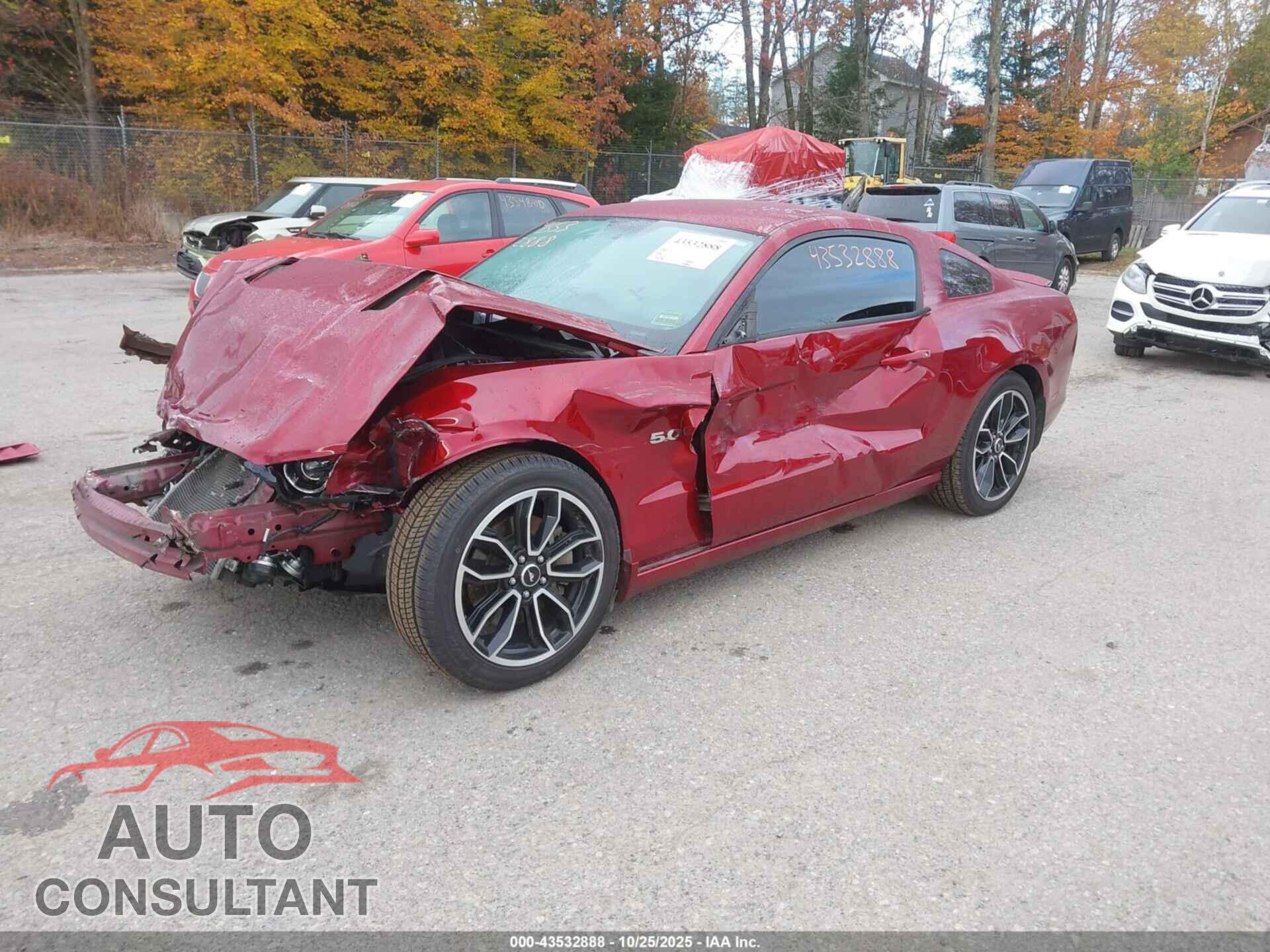 FORD MUSTANG 2014 - 1ZVBP8CF1E5290761