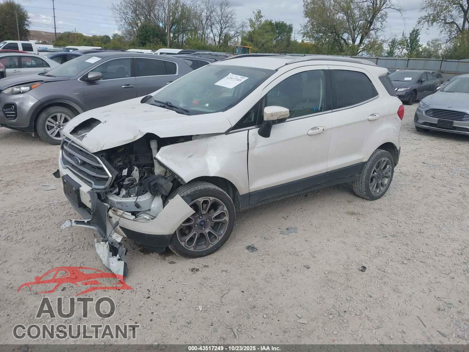 FORD ECOSPORT 2019 - MAJ6S3KL1KC254448