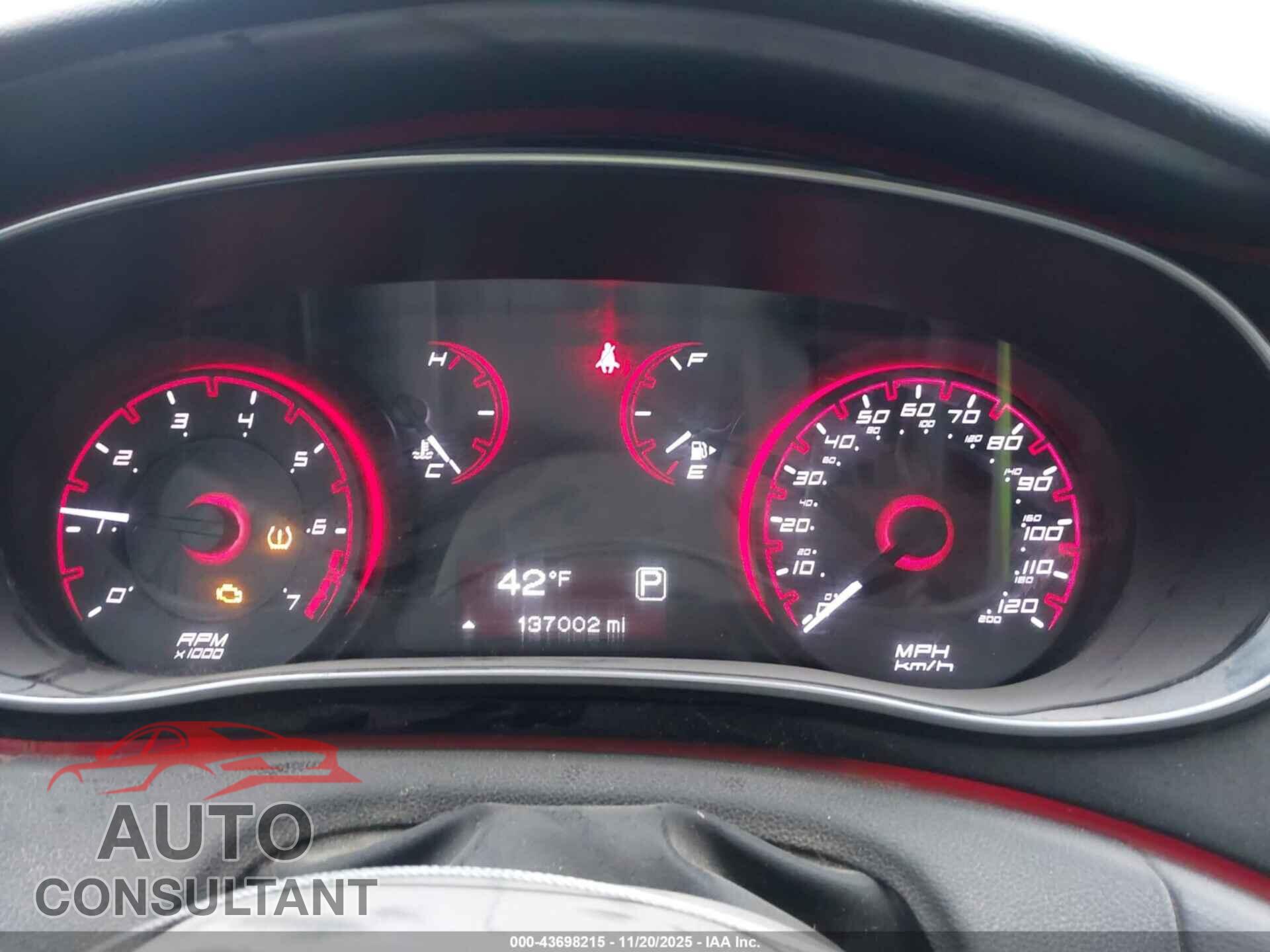 DODGE DART 2014 - 1C3CDFBB4ED745700