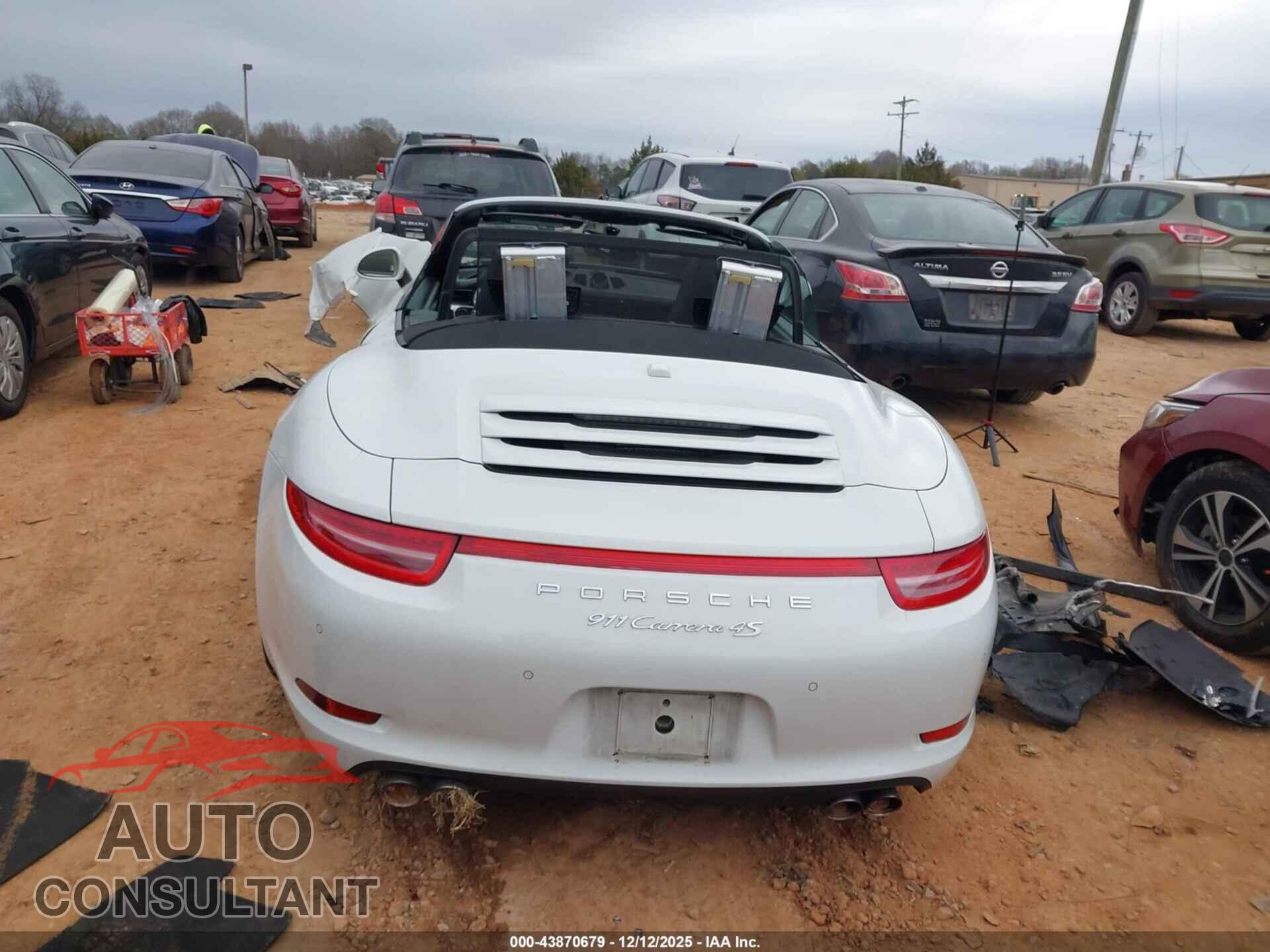 PORSCHE 911 2013 - WP0CB2A98DS156121
