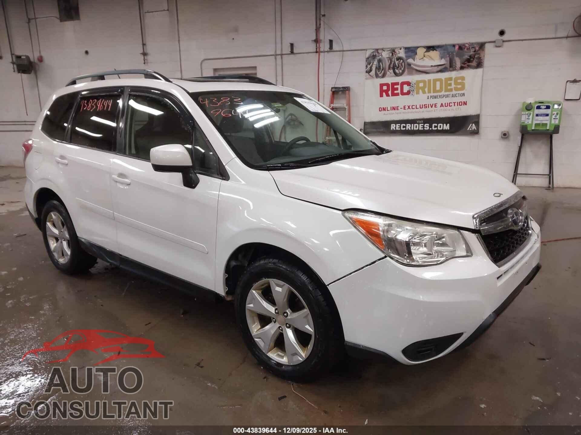 SUBARU FORESTER 2014 - JF2SJAEC6EH417003