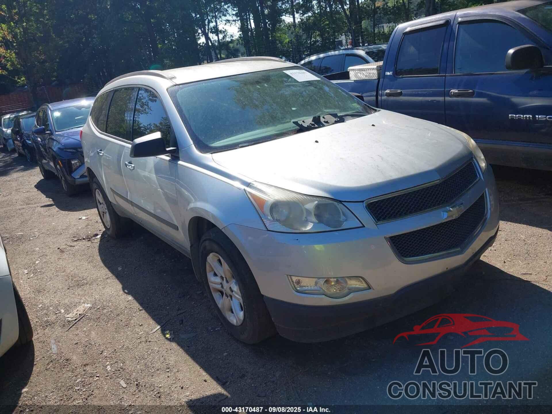 CHEVROLET TRAVERSE 2012 - 1GNKRFED0CJ195066