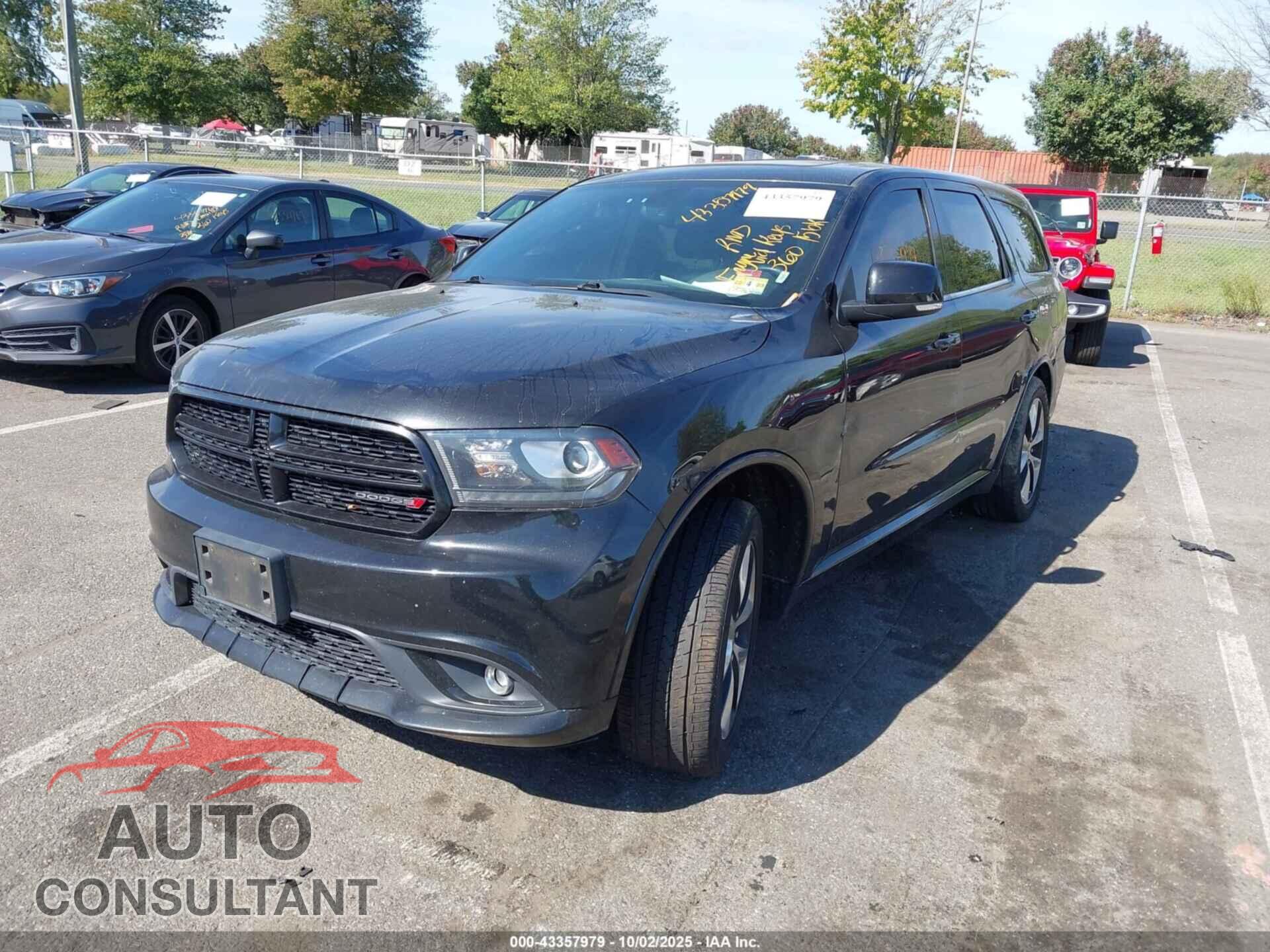 DODGE DURANGO 2014 - 1C4SDJCT0EC390984