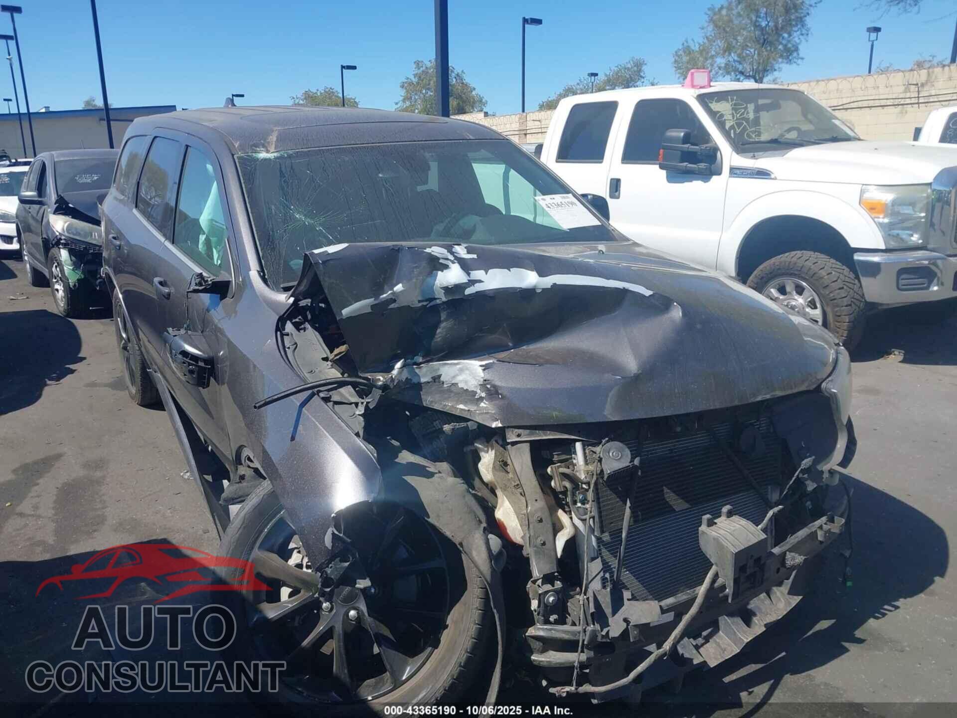 DODGE DURANGO 2017 - 1C4SDHCT6HC657011