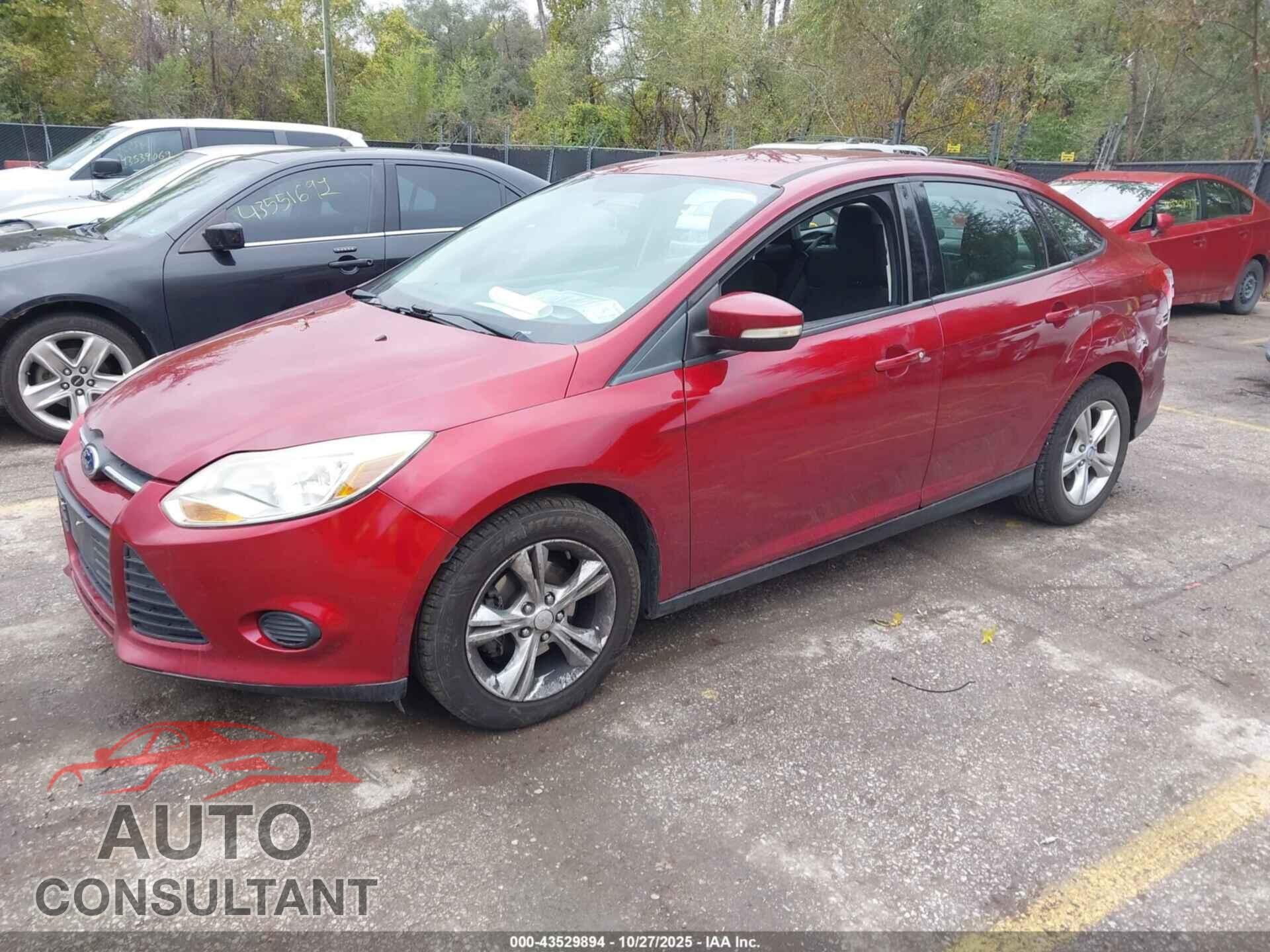 FORD FOCUS 2013 - 1FADP3F2XDL283816