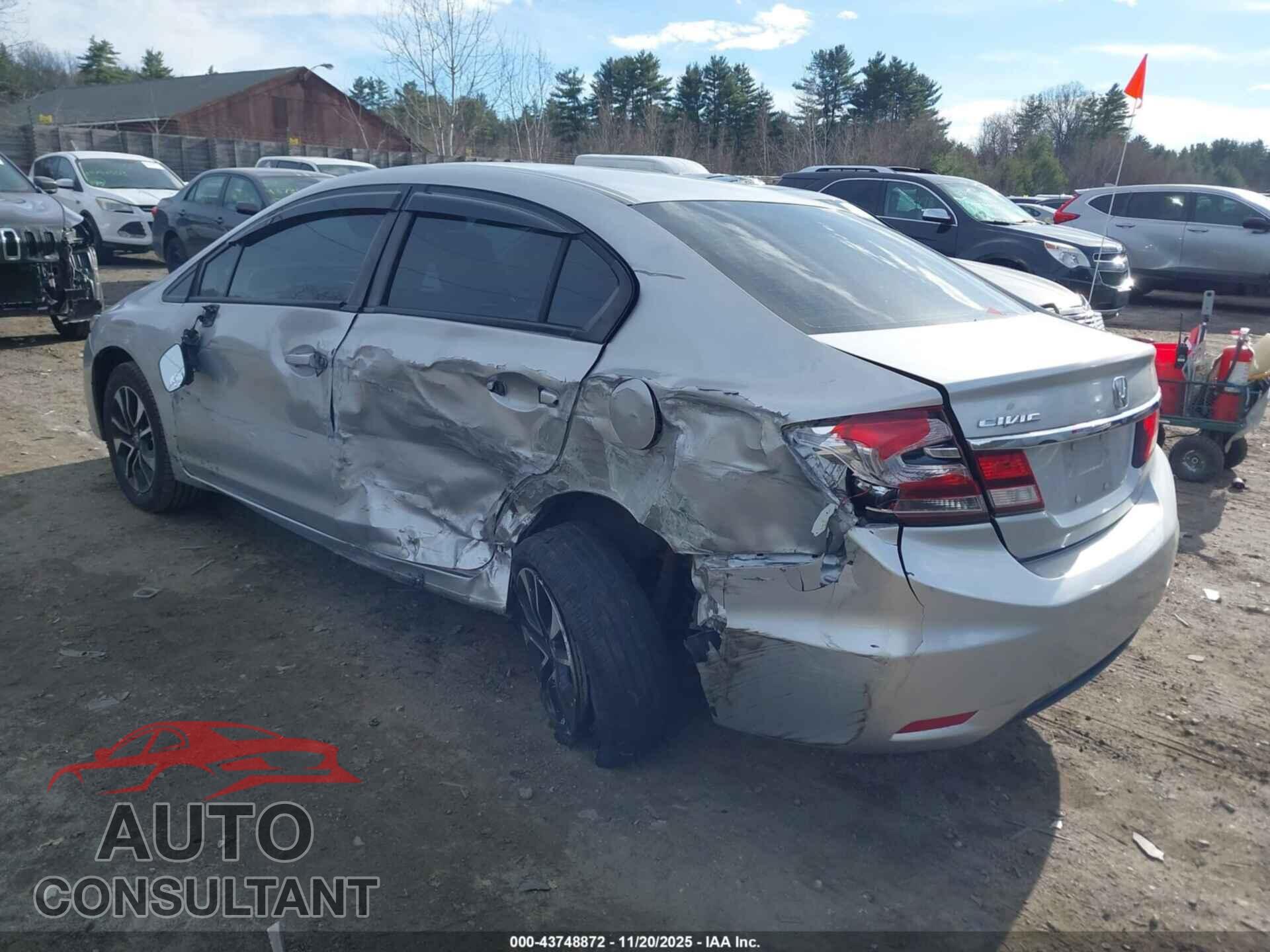 HONDA CIVIC 2013 - 2HGFB2F82DH514867