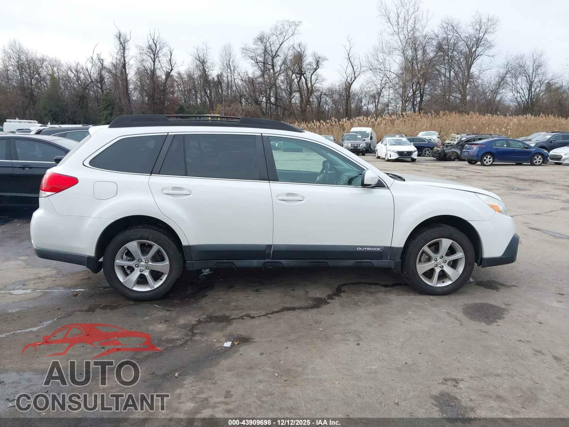 SUBARU OUTBACK 2014 - 4S4BRBLC3E3209069