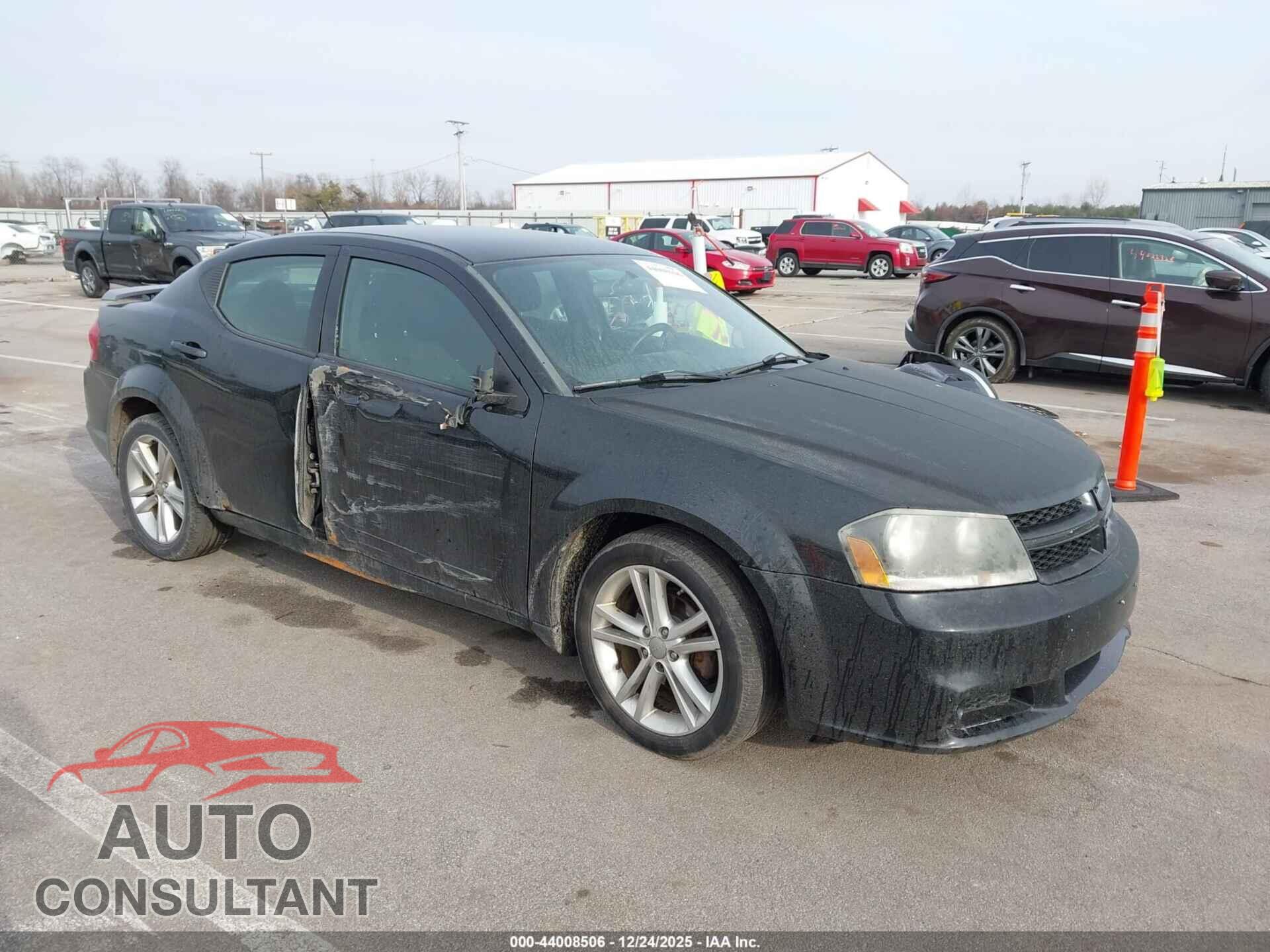 DODGE AVENGER 2013 - 1C3CDZCB7DN507882