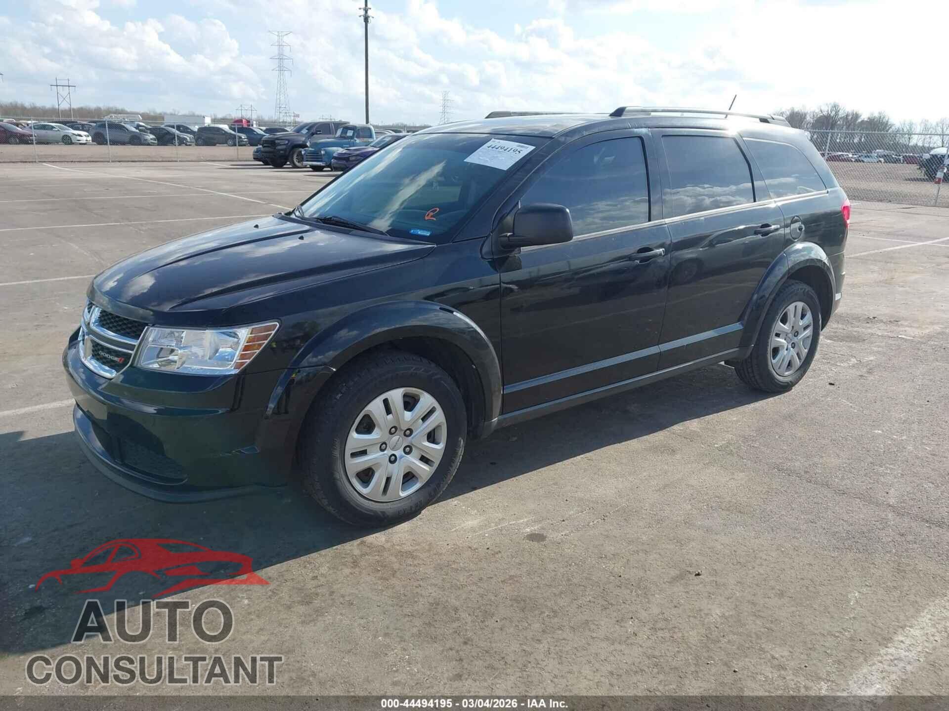 DODGE JOURNEY 2017 - 3C4PDCAB7HT707857