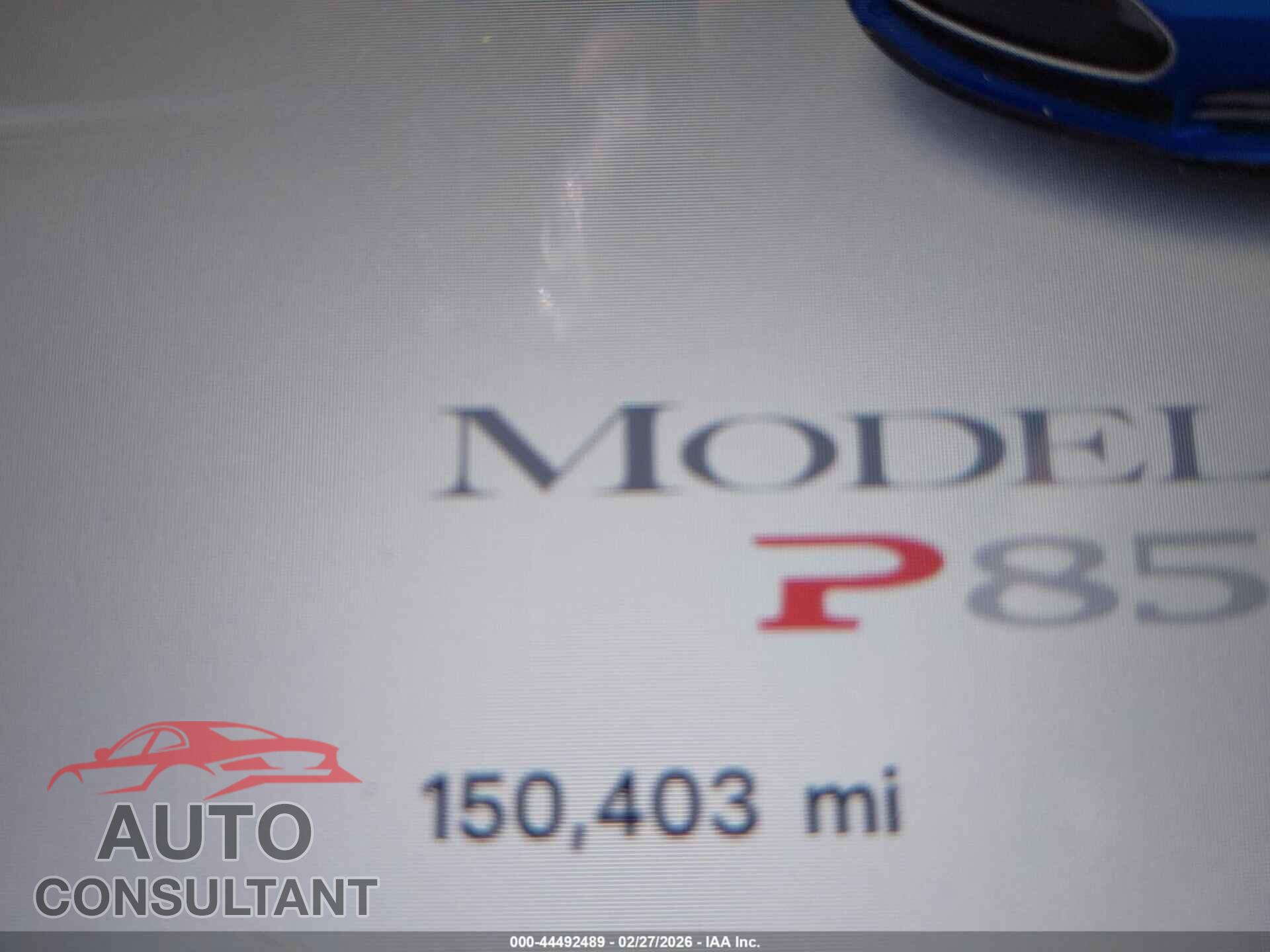 TESLA MODEL S 2013 - 5YJSA1CP2DFP04423