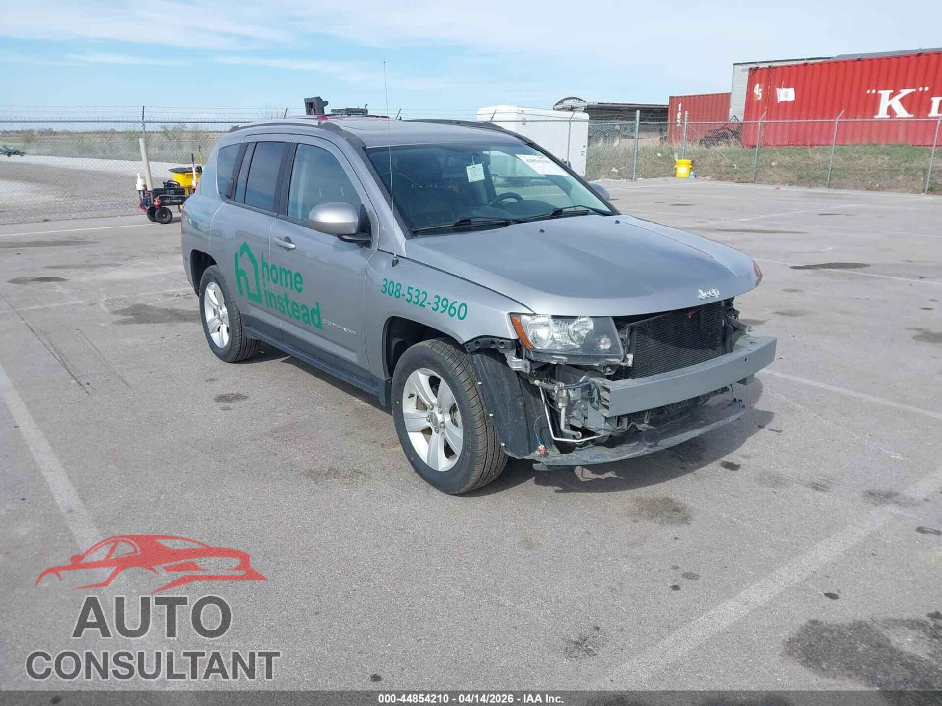 JEEP COMPASS 2017 - 1C4NJDEB8HD165545