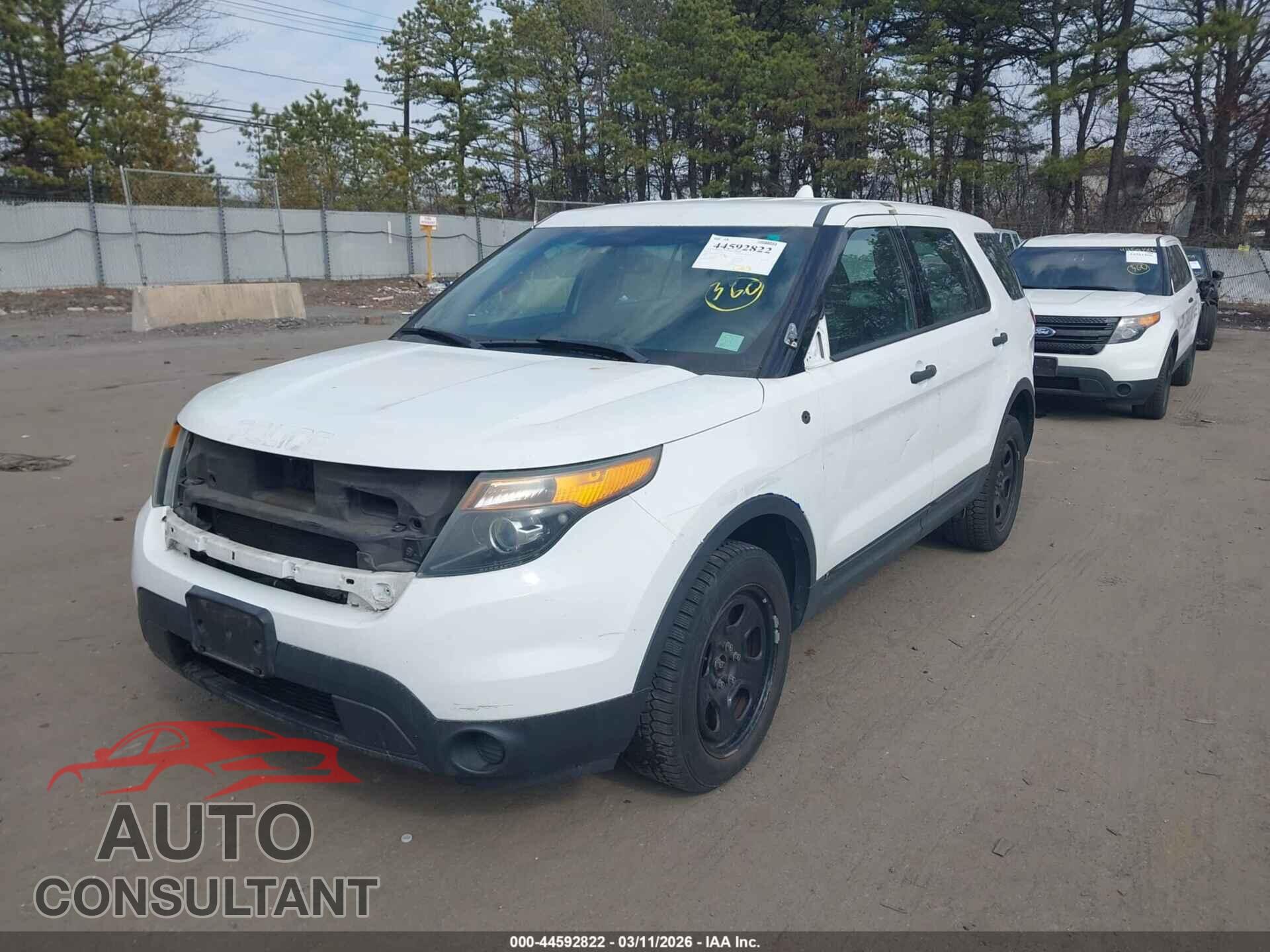 FORD UTILITY POLICE INTERCEPTOR 2014 - 1FM5K8AR2EGC50085
