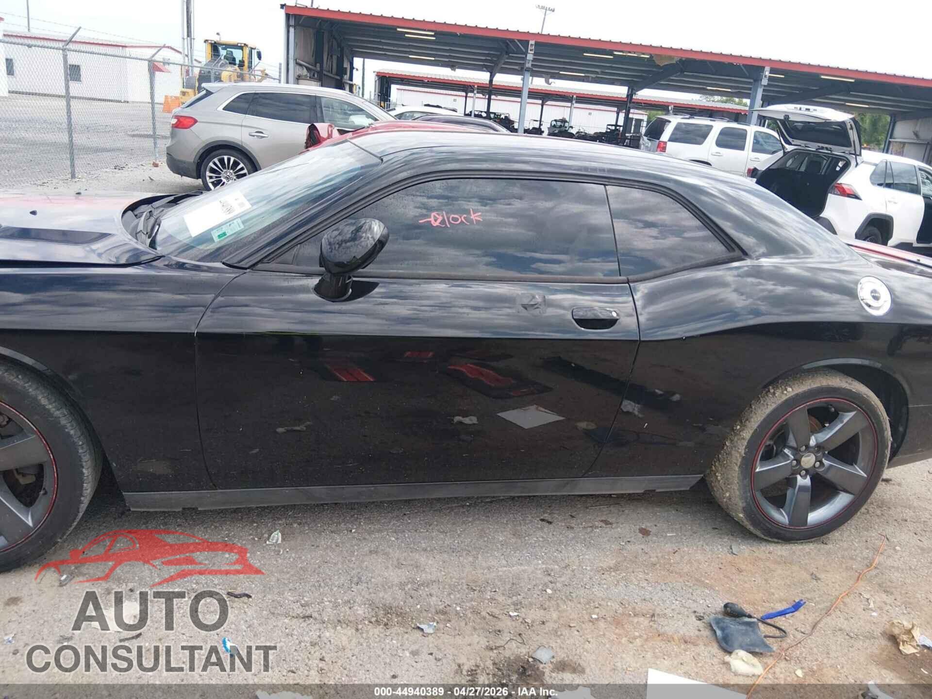 DODGE CHALLENGER 2012 - 2C3CDYAG4CH268873