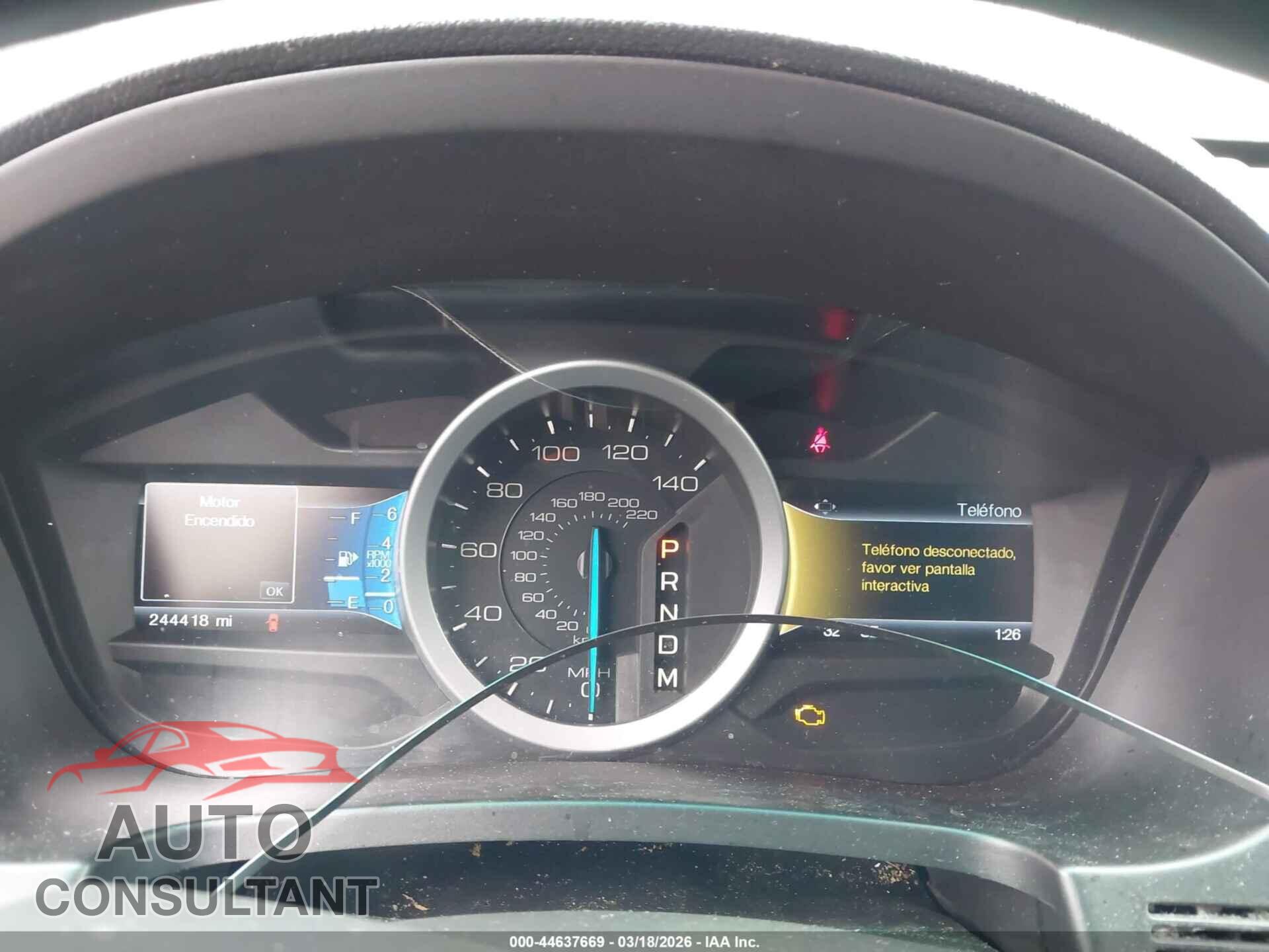 FORD EXPLORER 2014 - 1FM5K8D84EGB38892