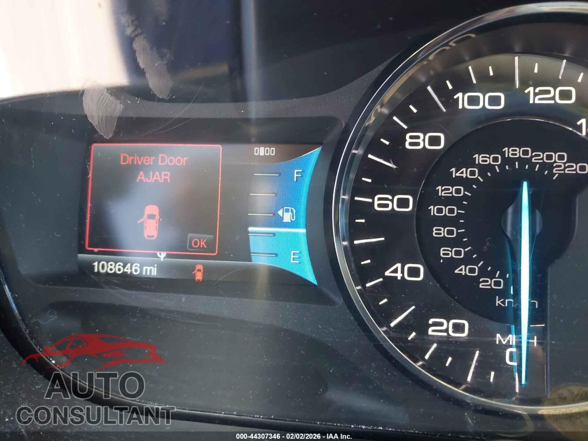 FORD EDGE 2011 - 2FMDK3KC8BBA37962