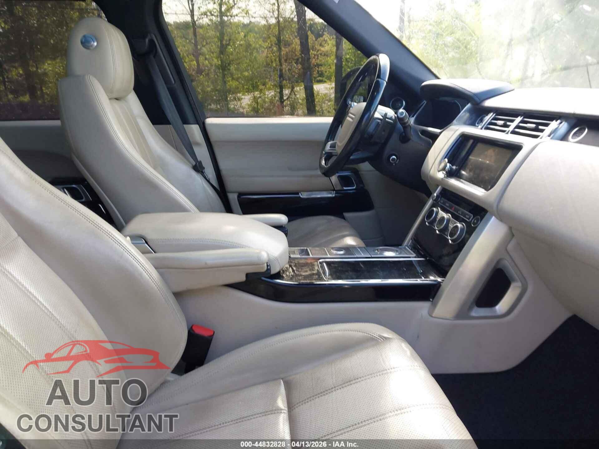 LAND ROVER RANGE ROVER 2013 - SALGS2EF8DA106772