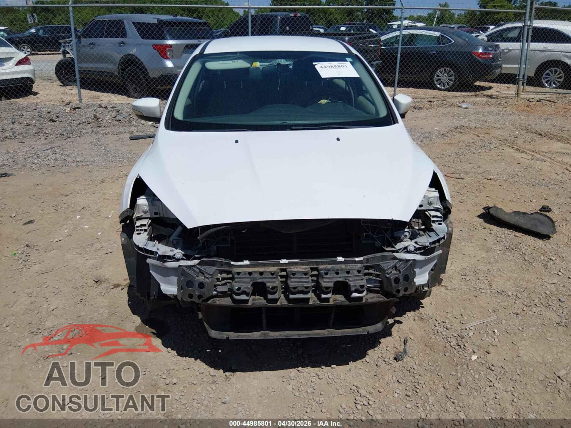 FORD FOCUS 2016 - 1FADP3F27GL350182