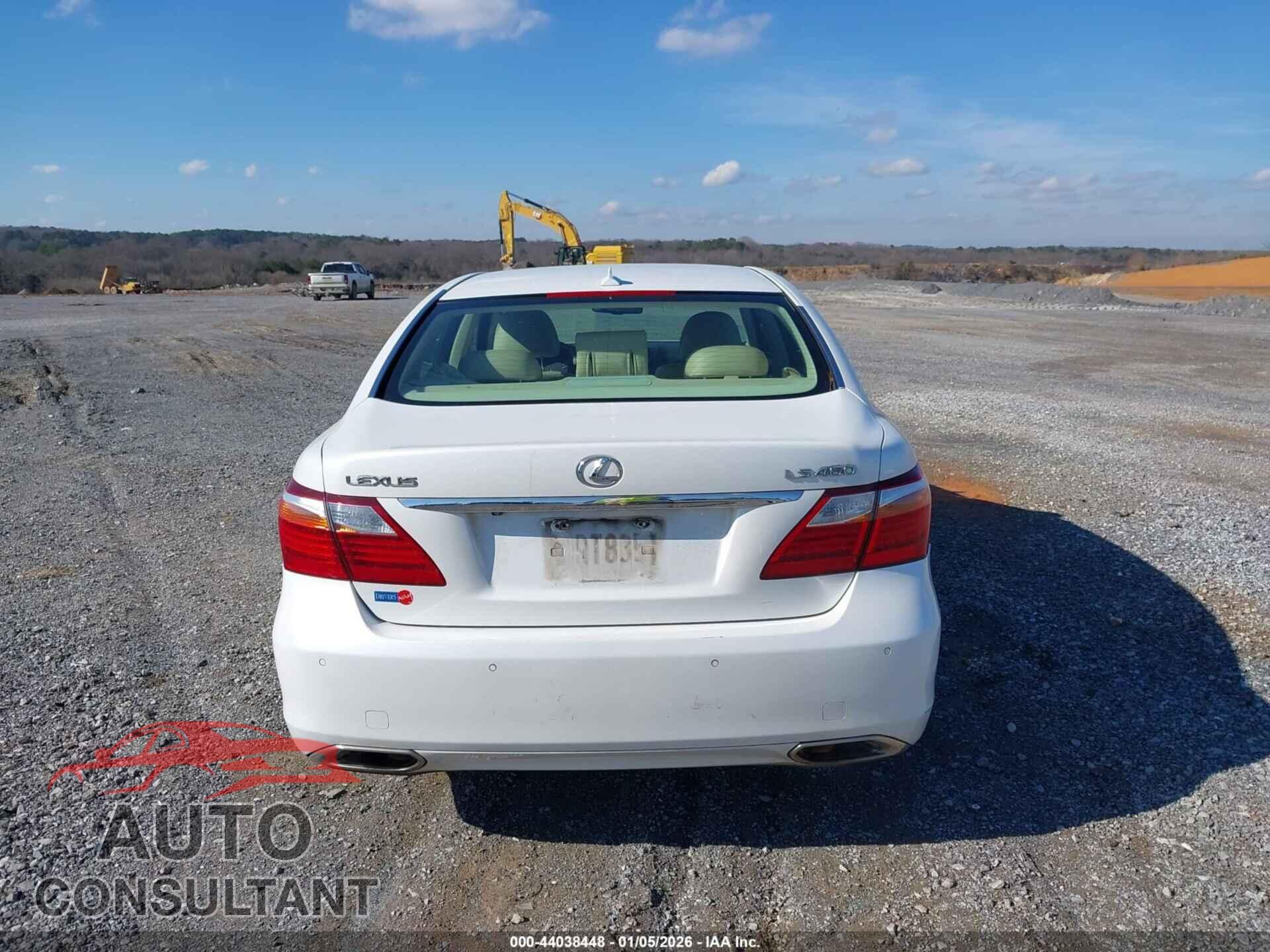 LEXUS LS 460 2010 - JTHBL5EF4A5092193