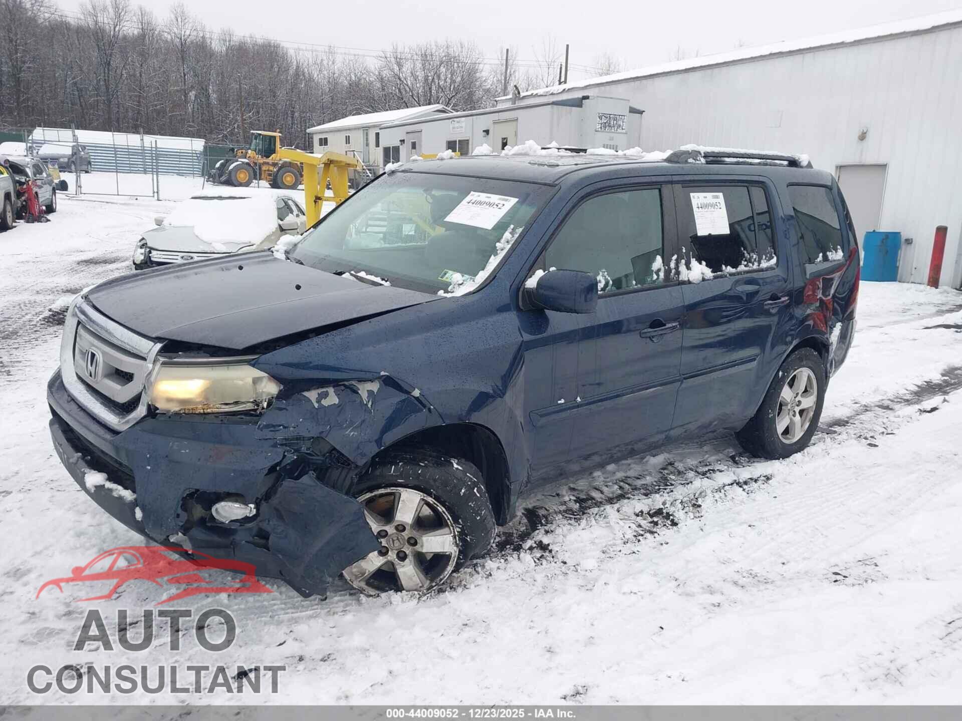 HONDA PILOT 2011 - 5FNYF4H60BB034574