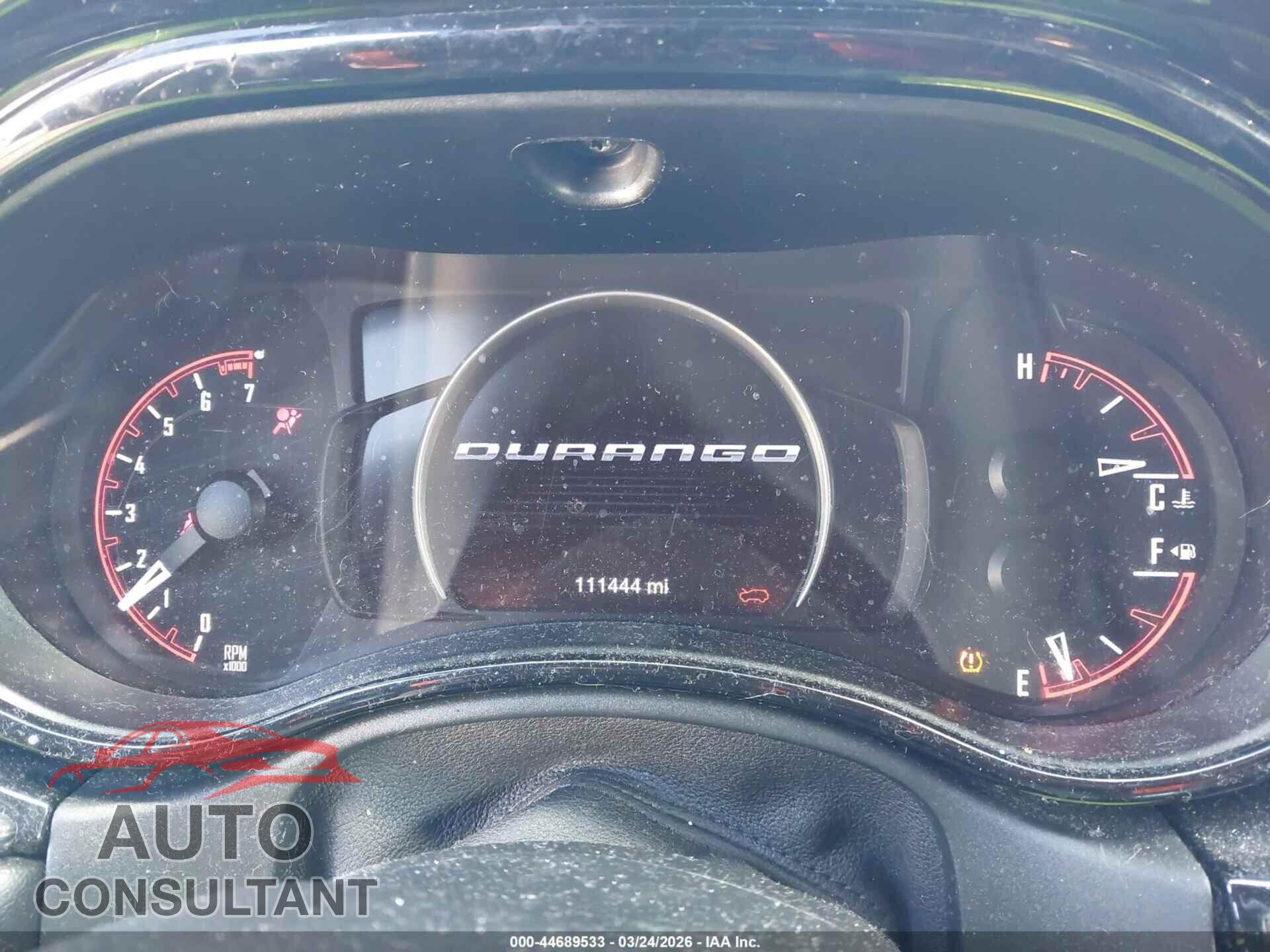 DODGE DURANGO 2021 - 1C4RDJDG9MC579020