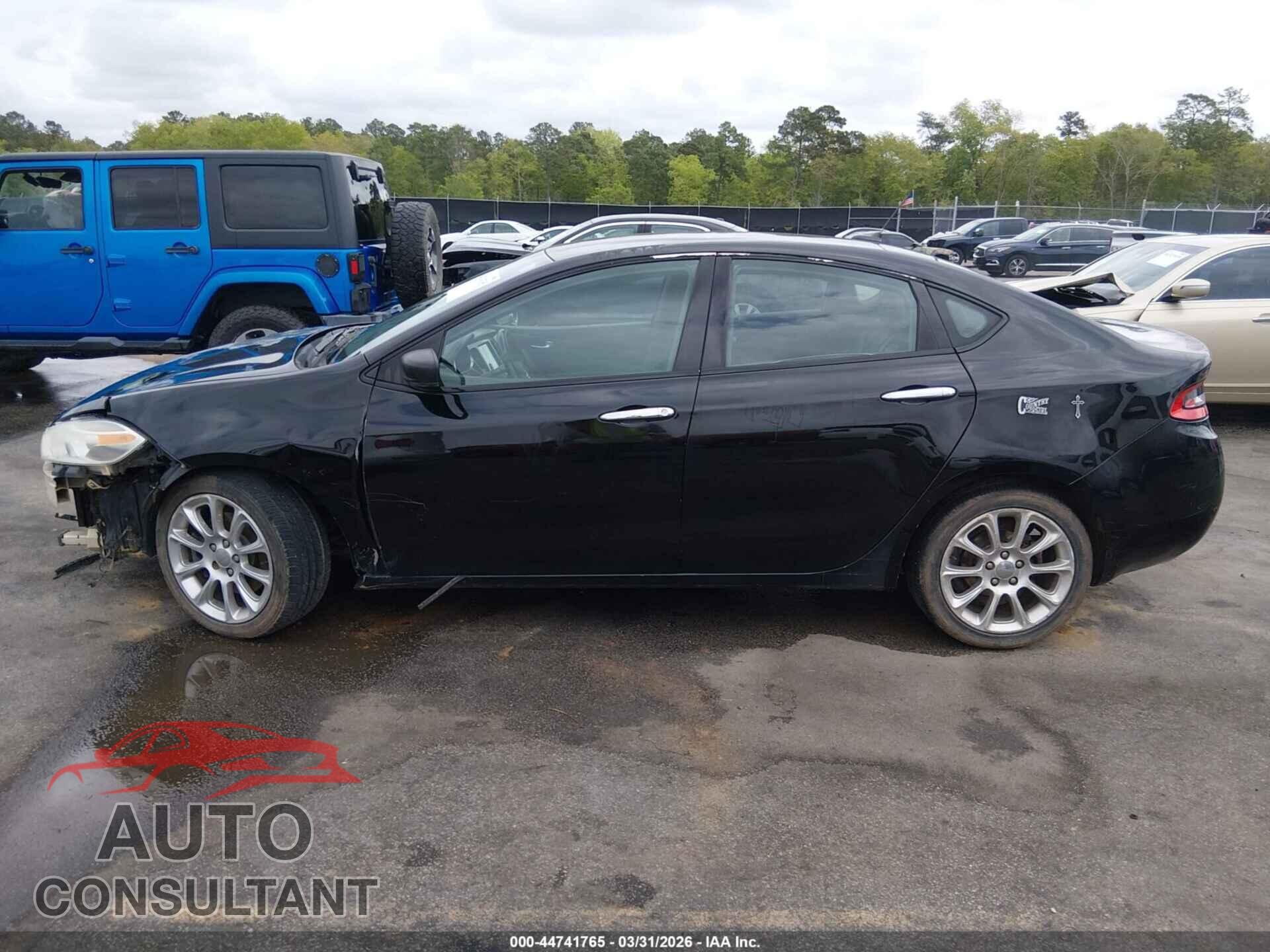 DODGE DART 2013 - 1C3CDFCA4DD247338