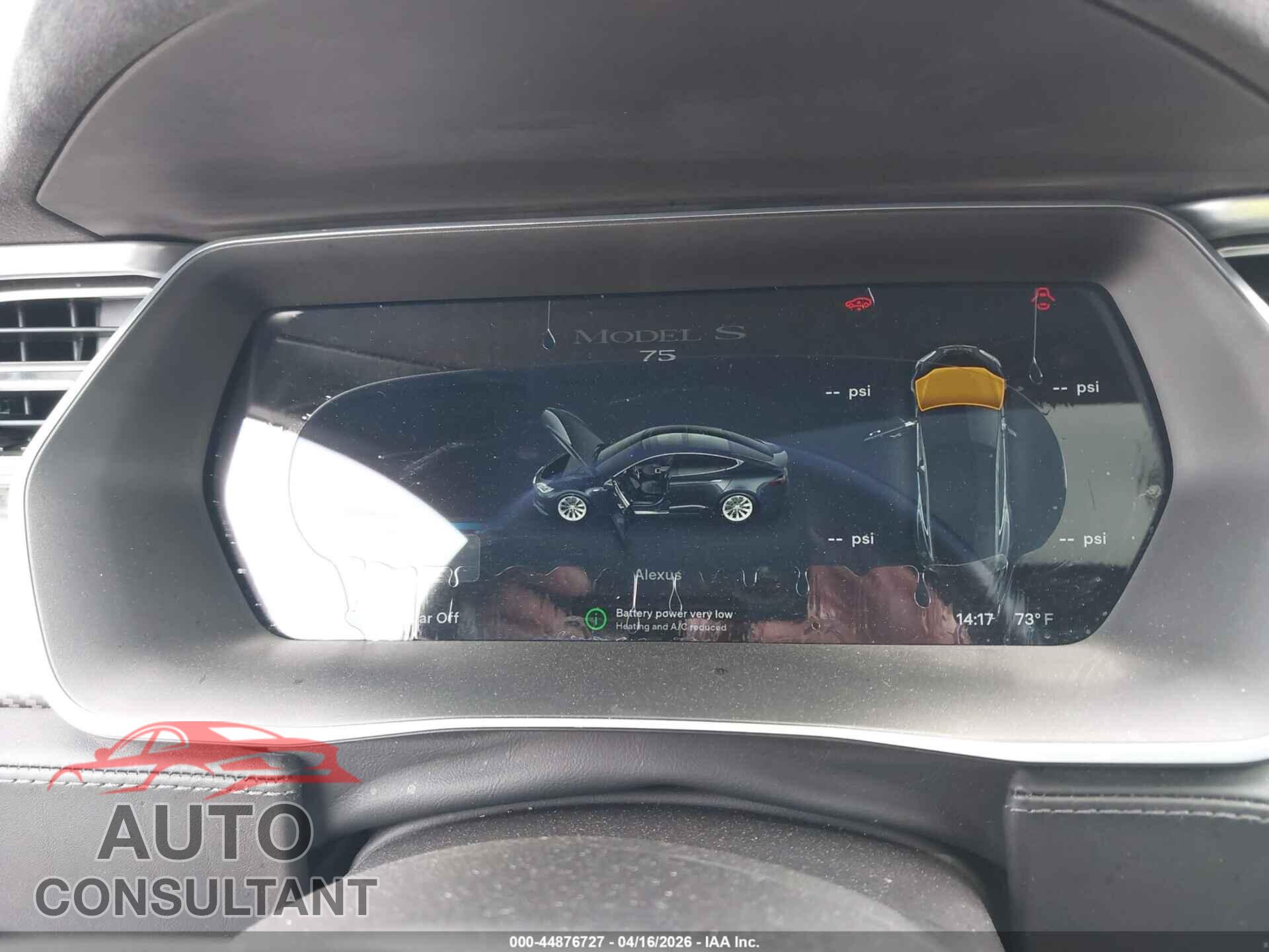 TESLA MODEL S 2016 - 5YJSA1E14GF139766