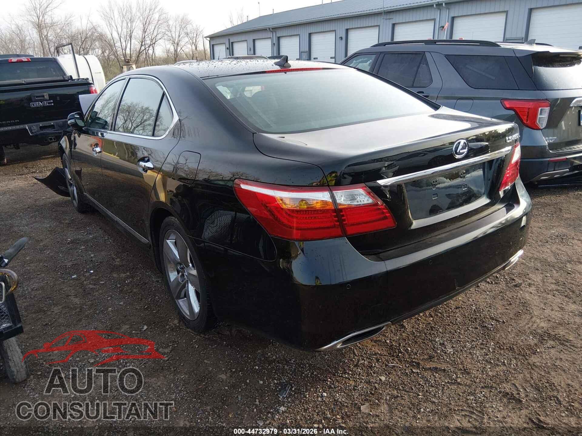 LEXUS LS 460 2012 - JTHGL5EF7C5046009