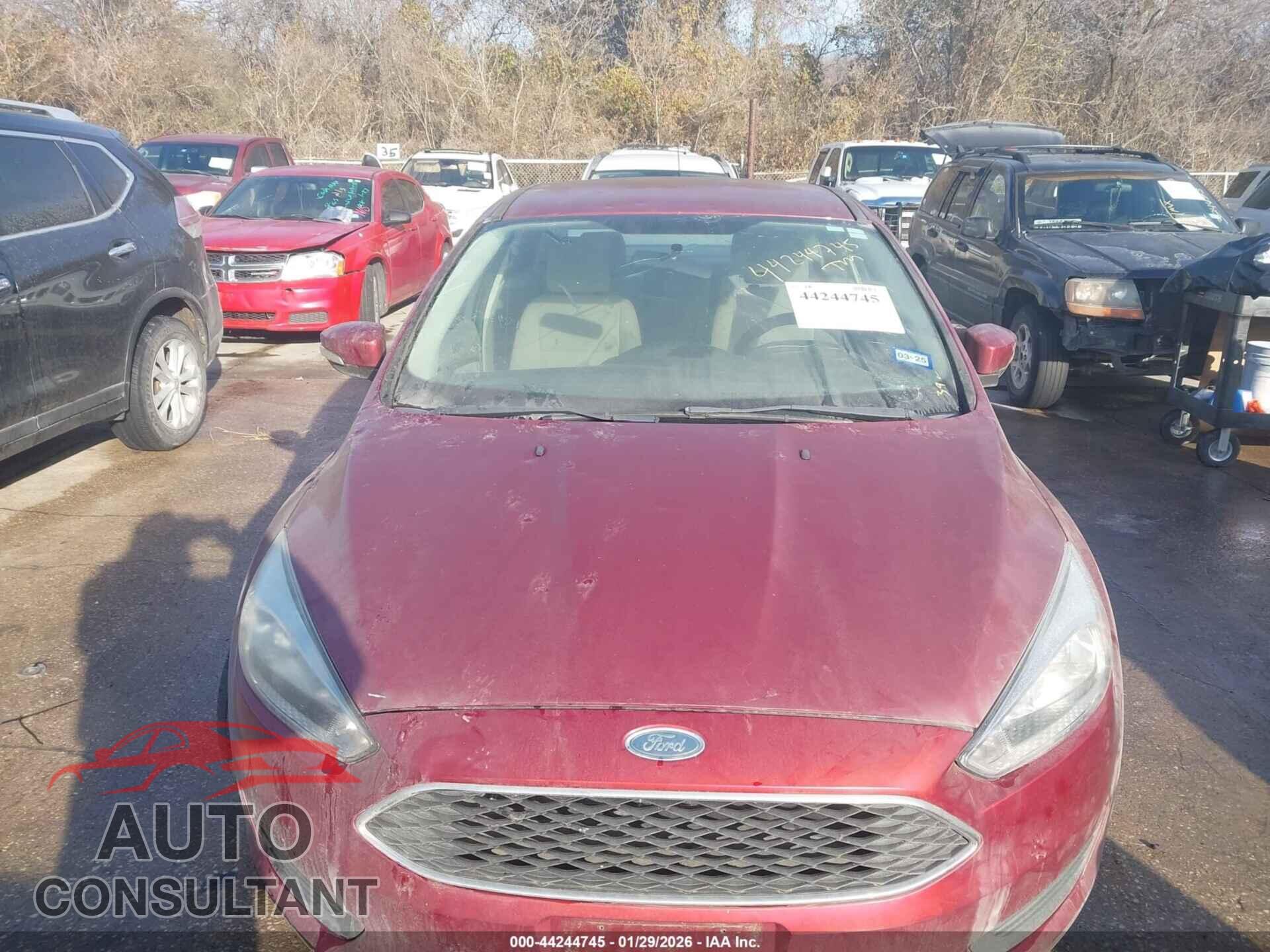 FORD FOCUS 2016 - 1FADP3F25GL389675