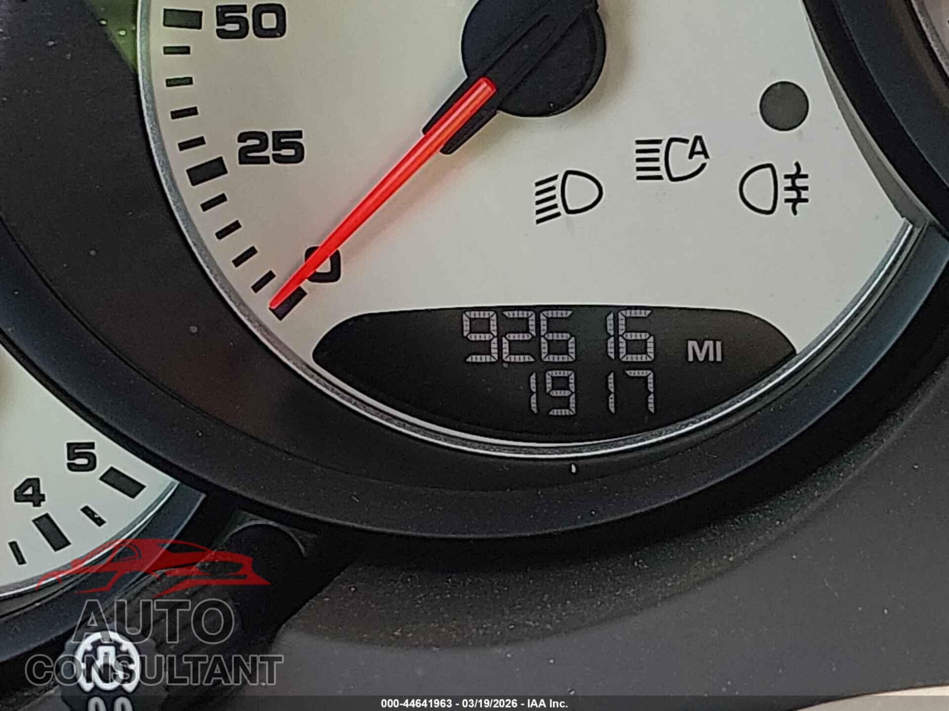 PORSCHE CAYENNE 2016 - WP1AB2A29GLA93652