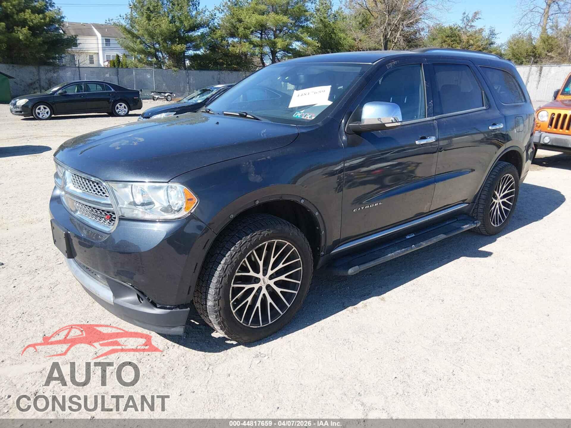 DODGE DURANGO 2012 - 1C4RDJEG7CC317154