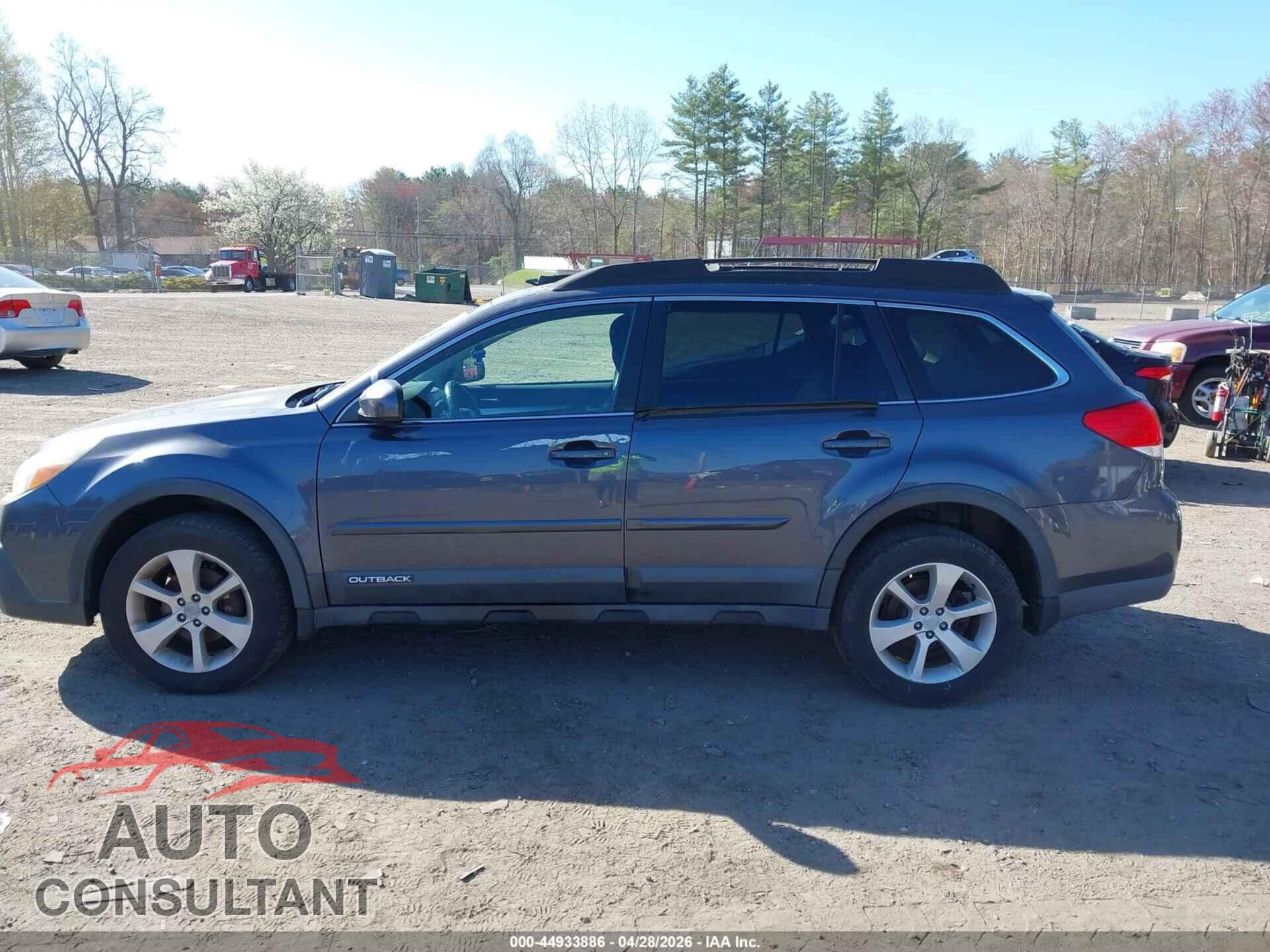 SUBARU OUTBACK 2014 - 4S4BRBCC9E3274332