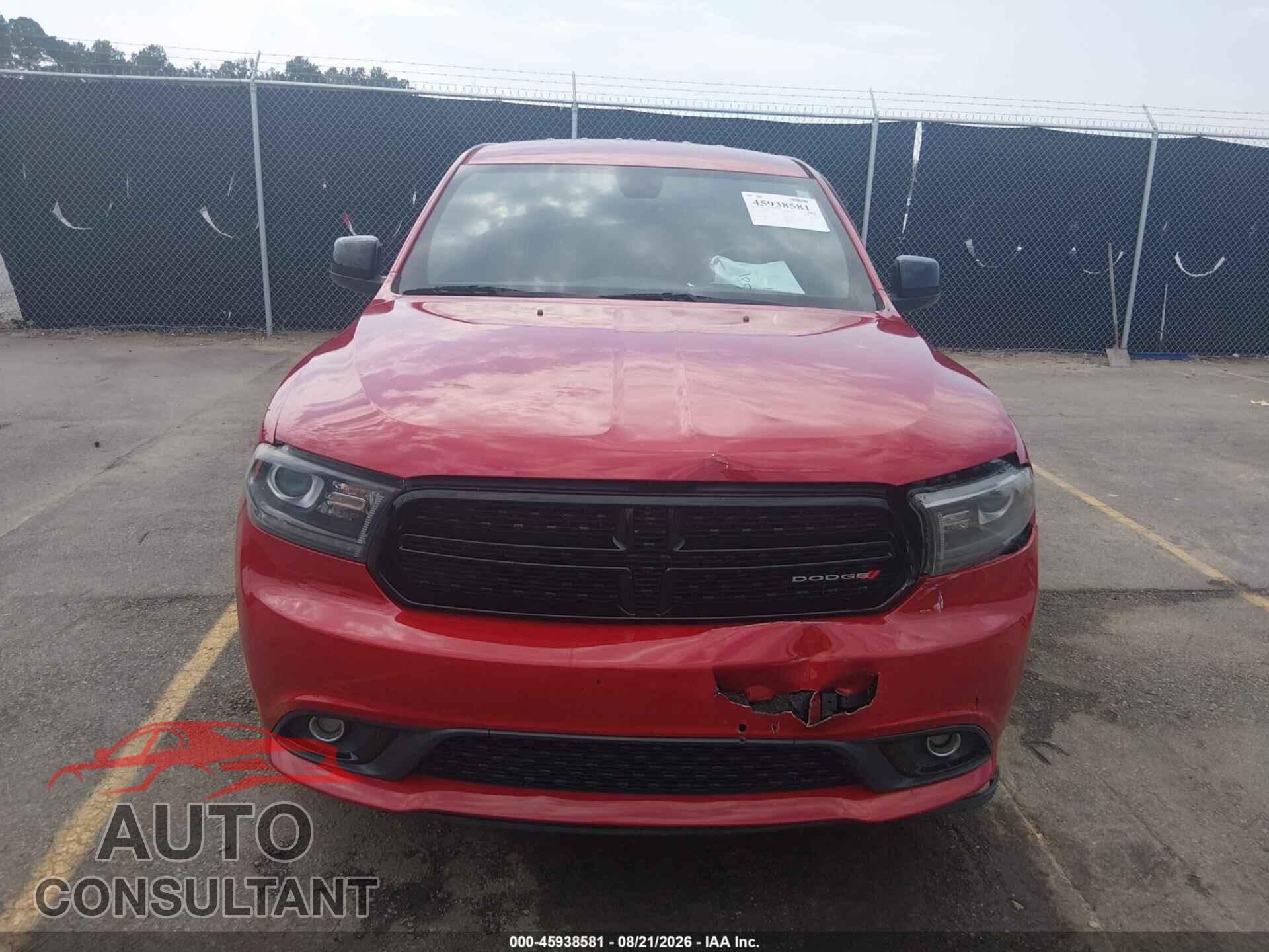DODGE DURANGO 2015 - 1C4RDHAG8FC834109