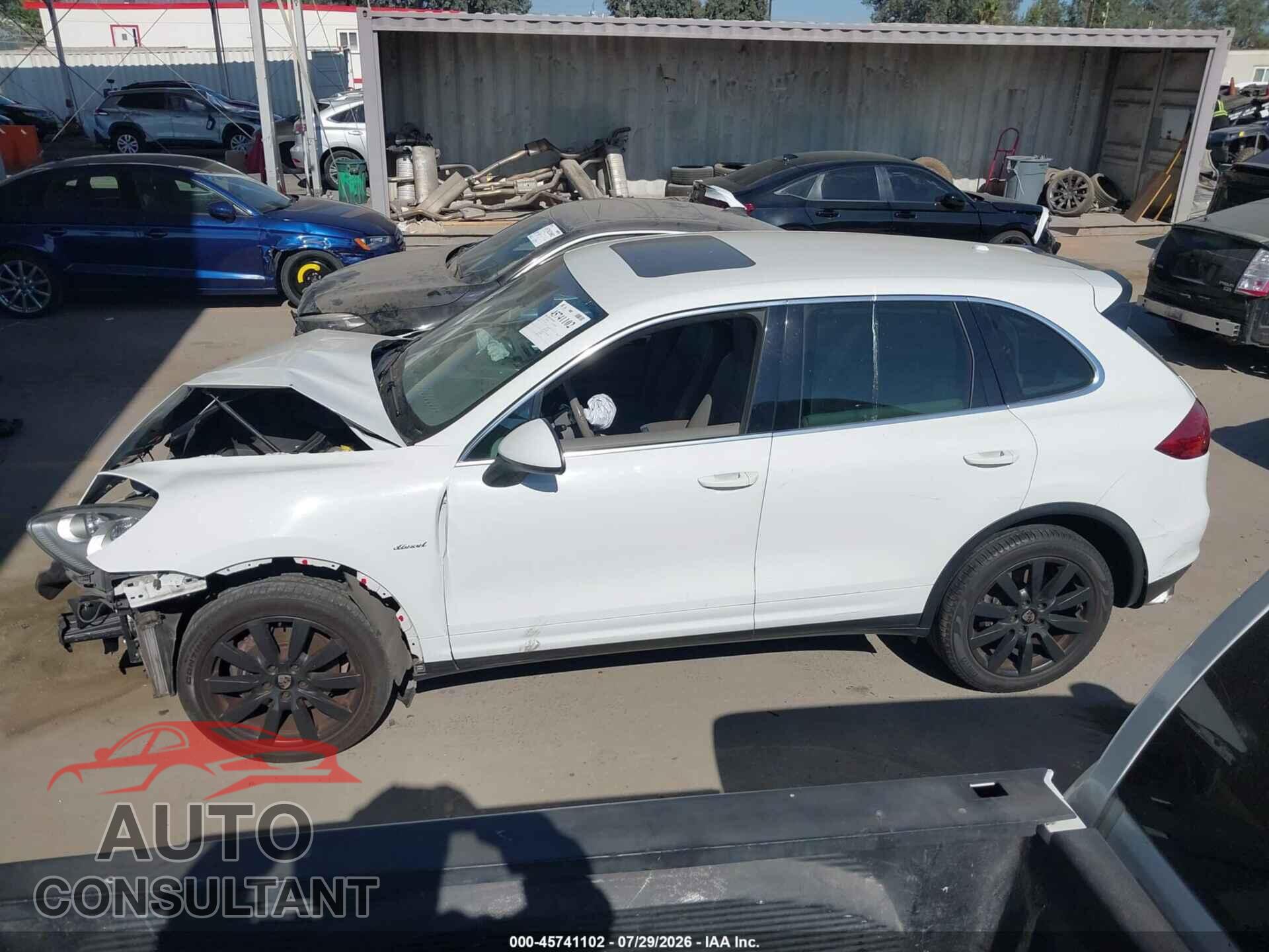 PORSCHE CAYENNE 2013 - WP1AF2A26DLA41508
