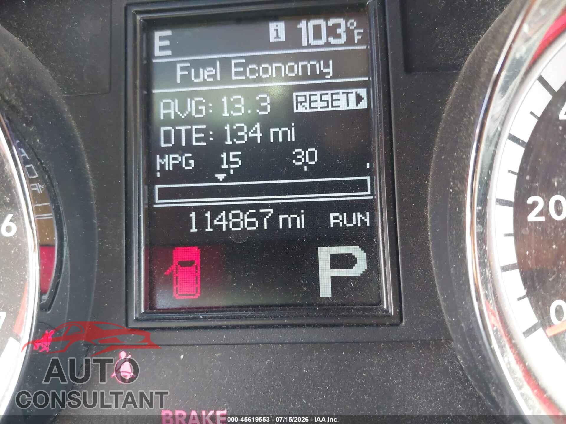 DODGE DURANGO 2012 - 1C4RDHDGXCC182777