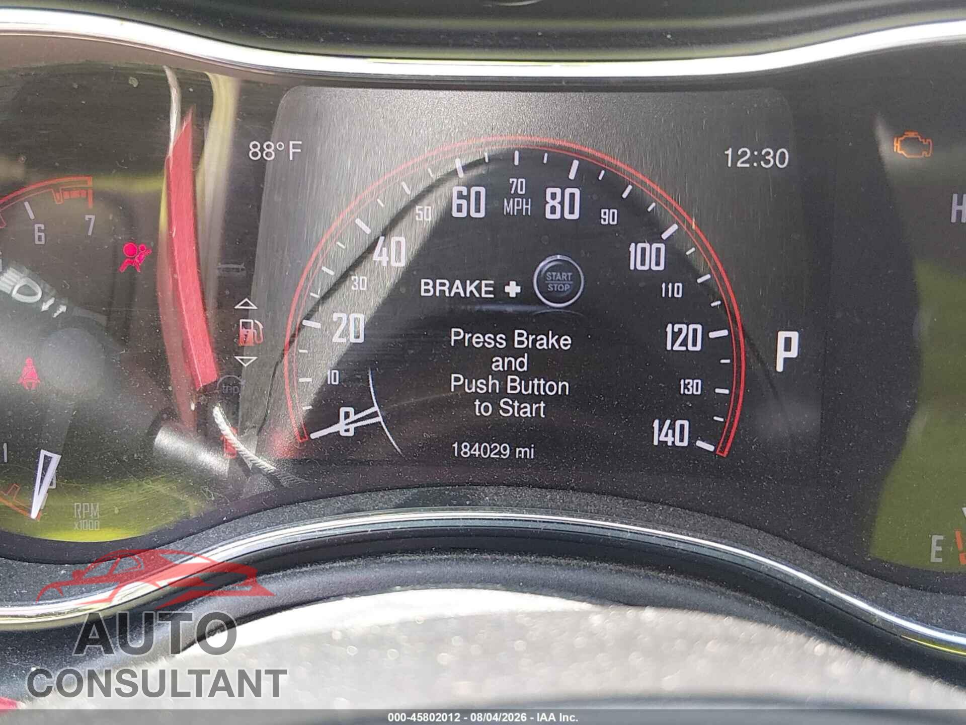 DODGE DURANGO 2014 - 1C4RDJDG7EC337263