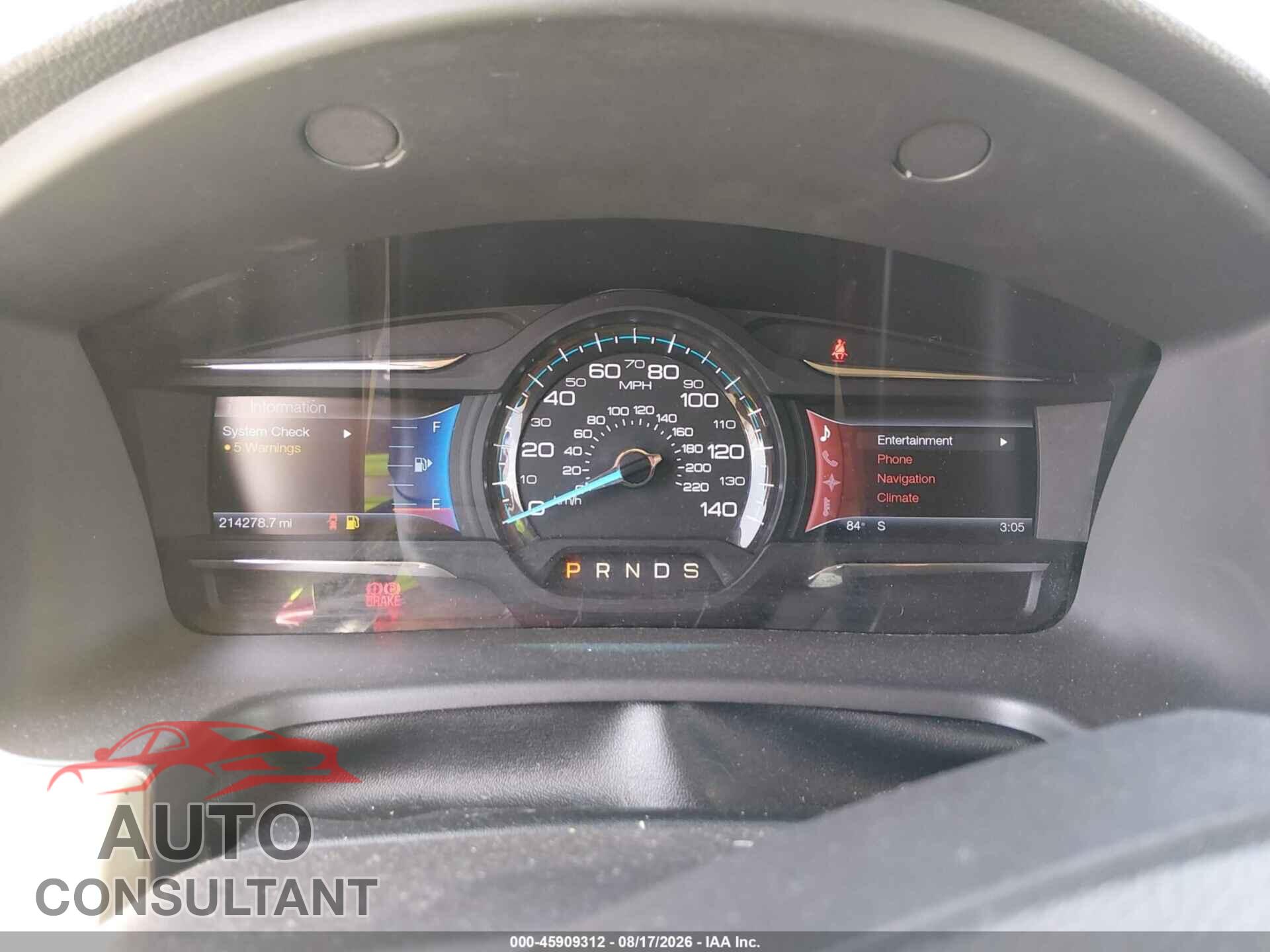 FORD FLEX 2013 - 2FMGK5D83DBD33444