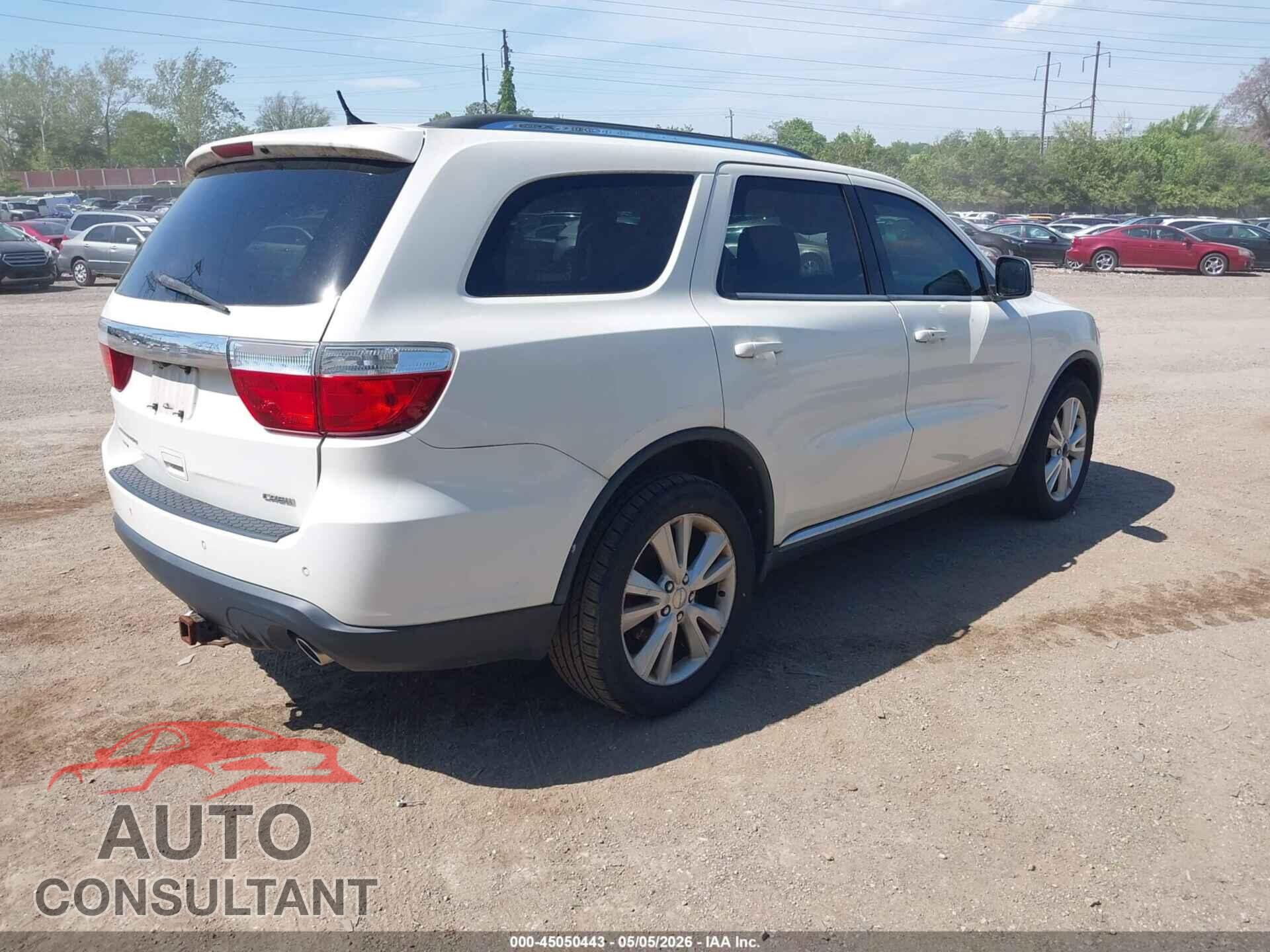 DODGE DURANGO 2012 - 1C4RDJDG7CC212972