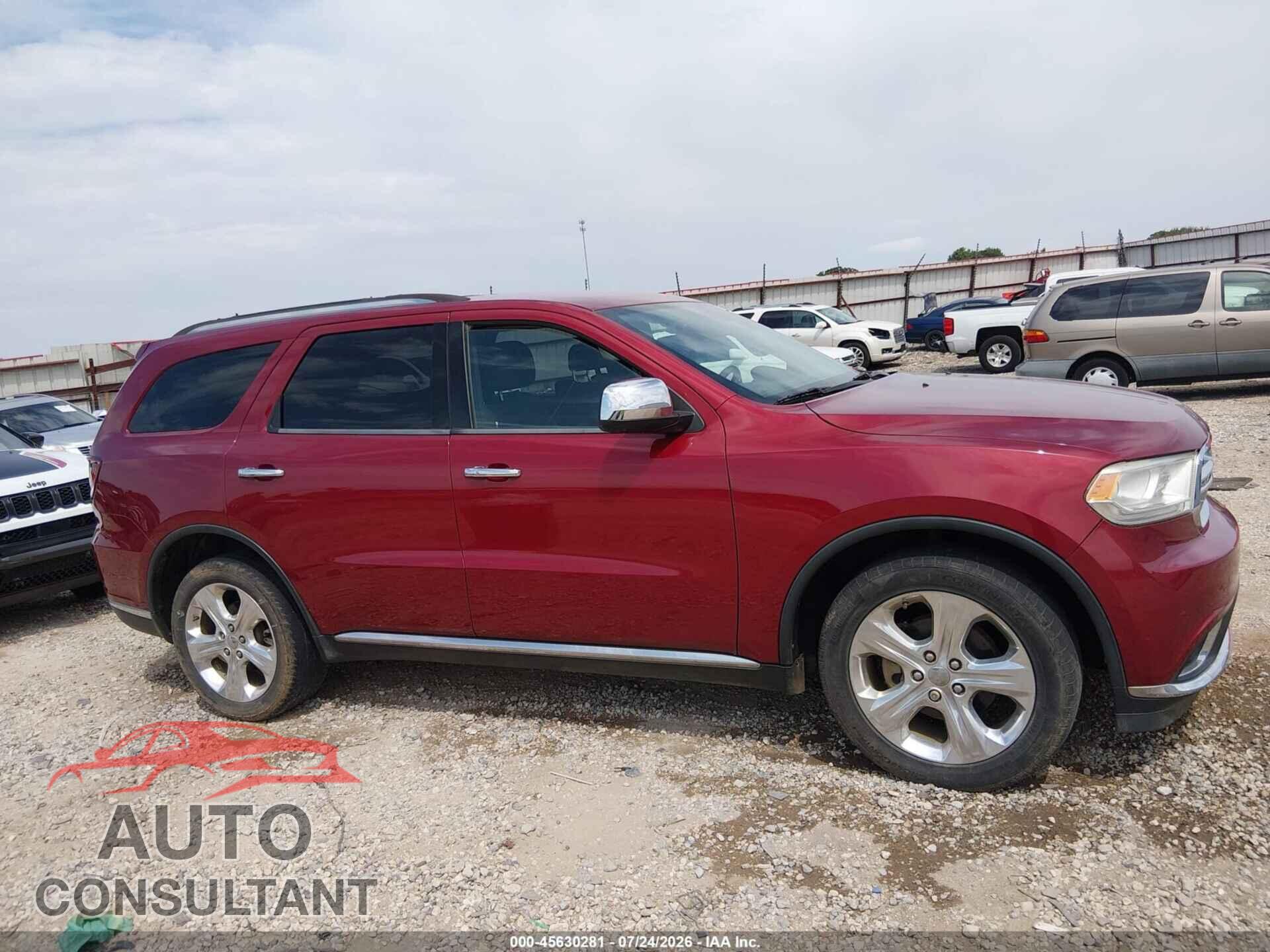 DODGE DURANGO 2015 - 1C4RDJAG0FC947348